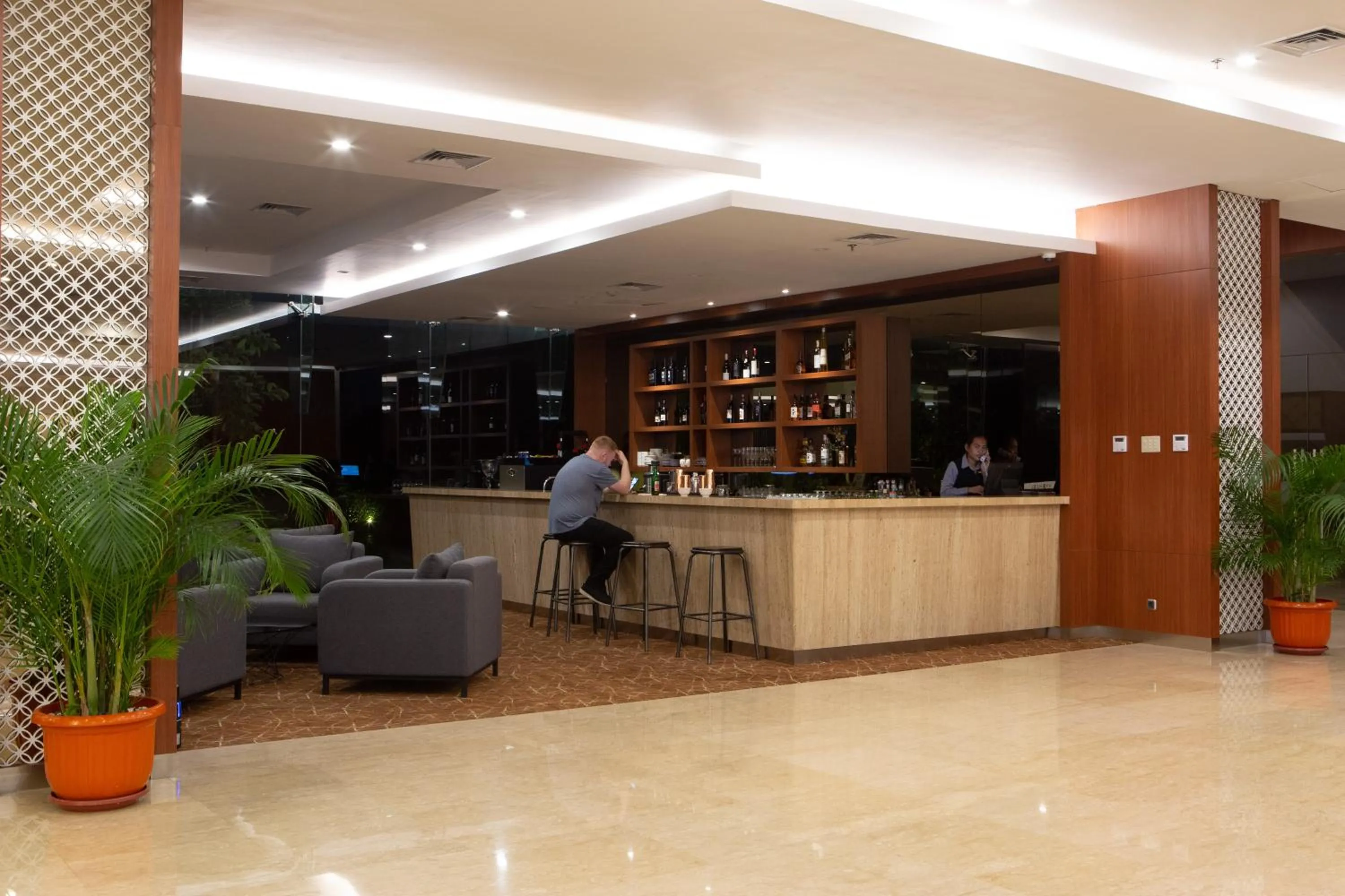 Lounge or bar in Avenzel Hotel & Convention Cibubur