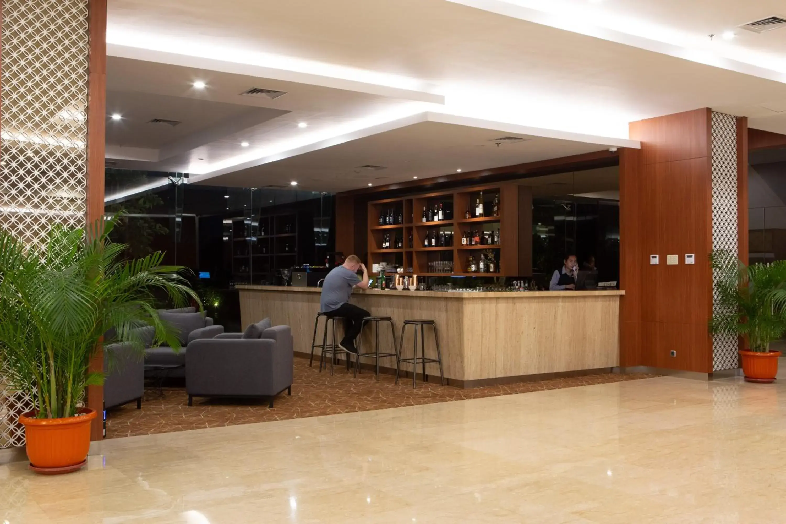 Lounge or bar in Avenzel Hotel & Convention Cibubur Lounge or bar in Avenzel Hotel & Convention Cibubur