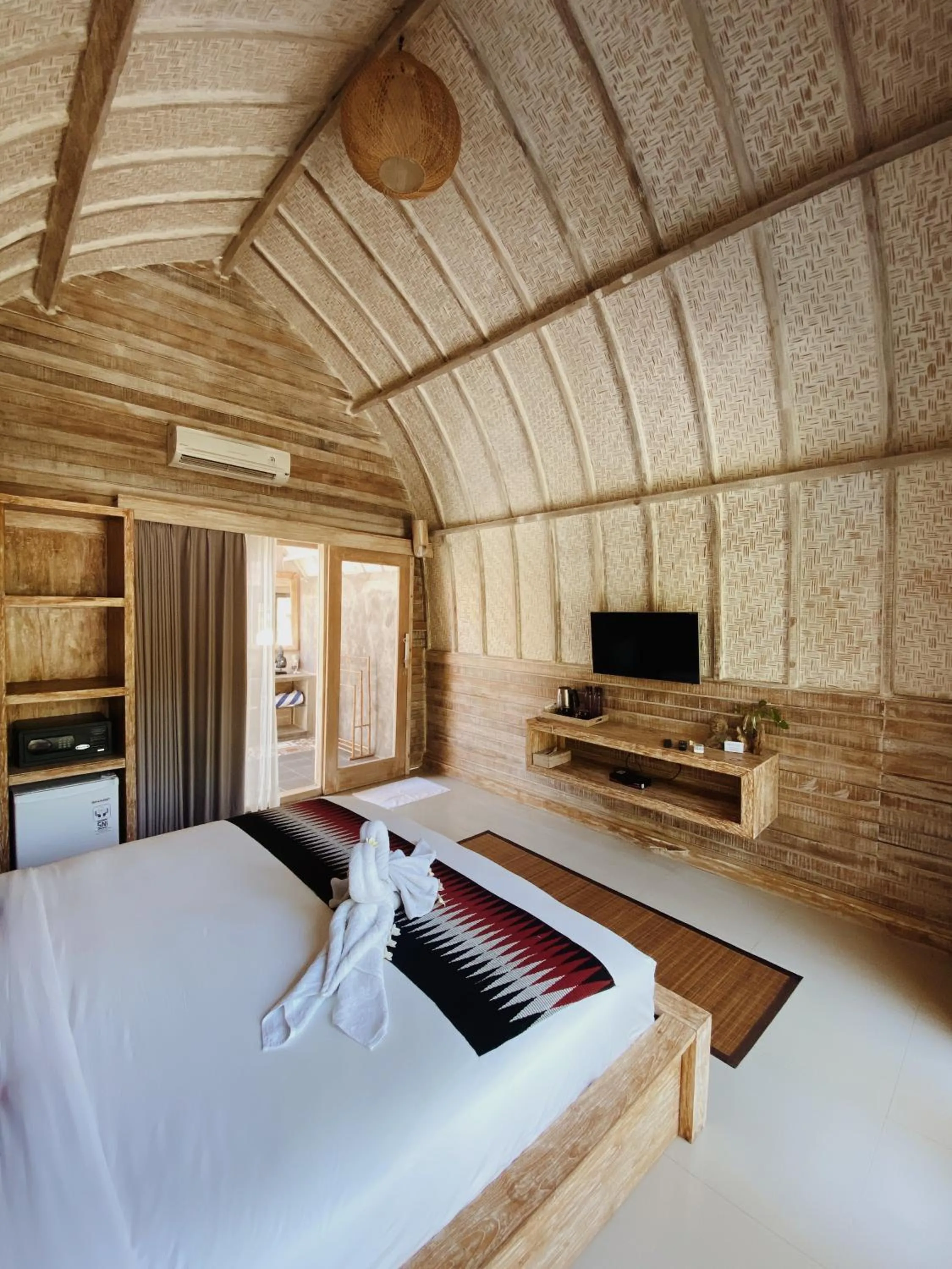 Bed in Kompyang Cottage