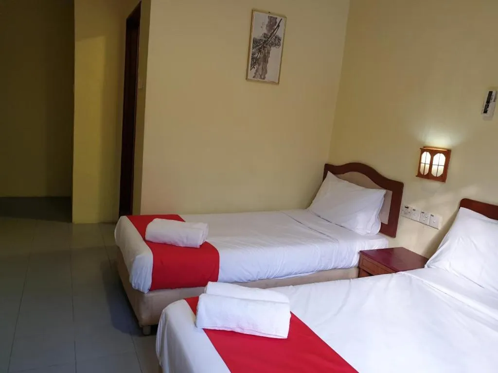 Bed in FULLY HOTEL JOHOR JAYA
