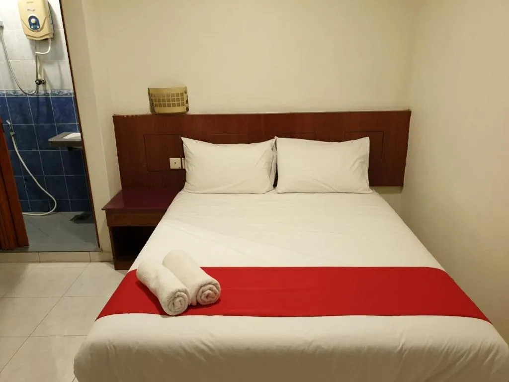 Bed in FULLY HOTEL JOHOR JAYA