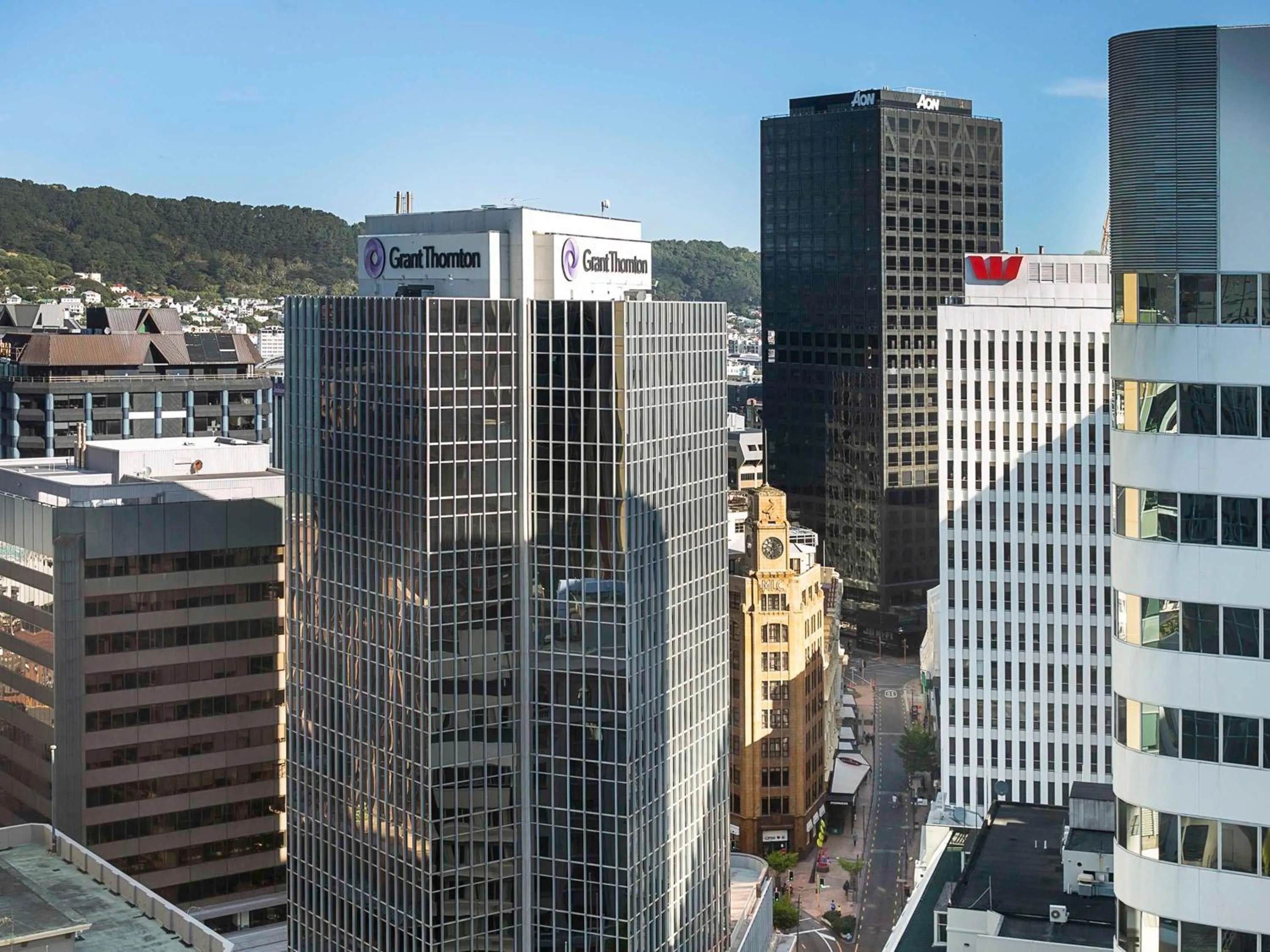 View (from property/room) in Novotel Wellington