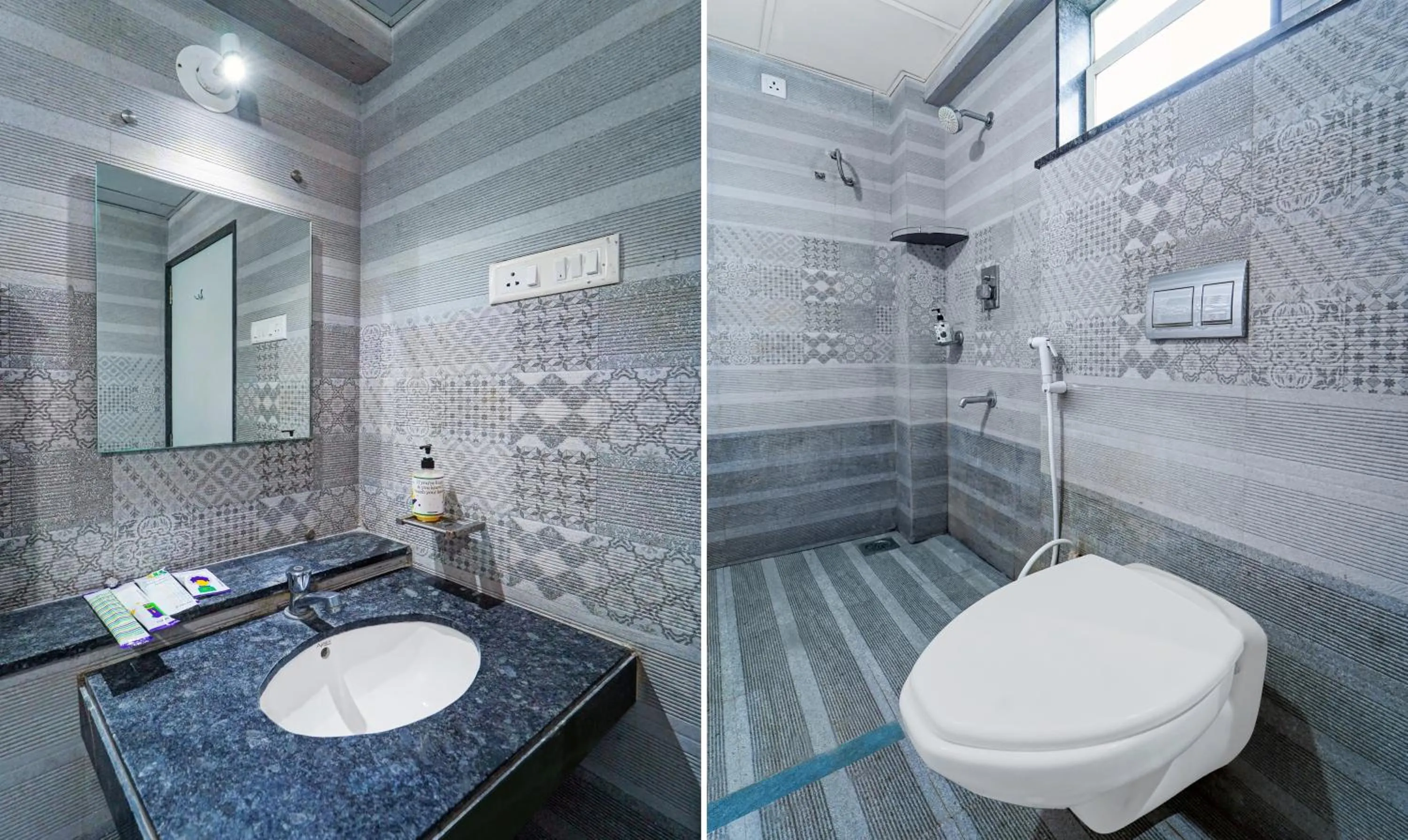 Toilet in Treebo Surya Comforts, 200 Mtrs From Kolhapur Railway Station