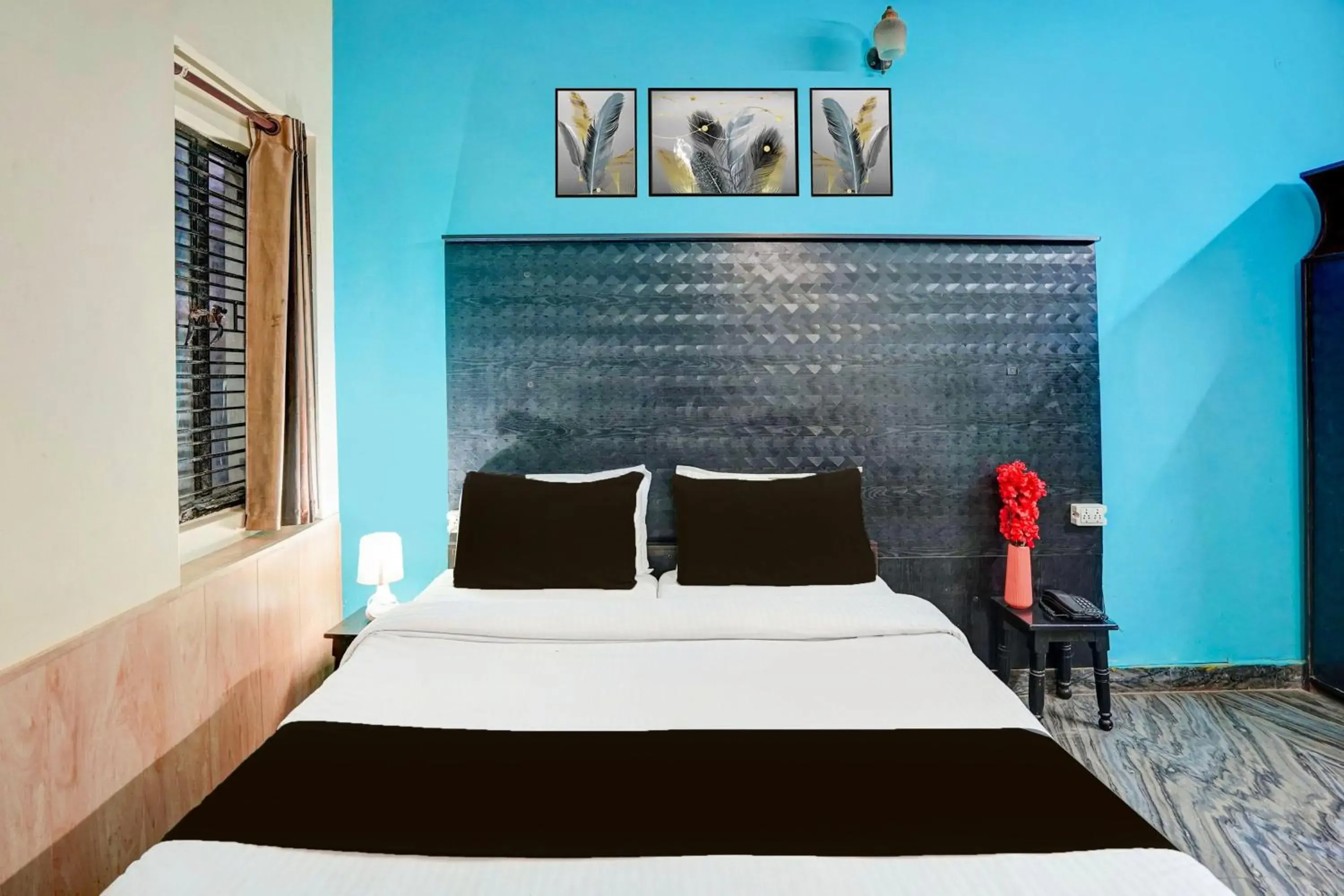 Bedroom, Bed in Super Collection O Mathura Near Railway Station Bedroom, Bed in Super Collection O Mathura Near Railway Station