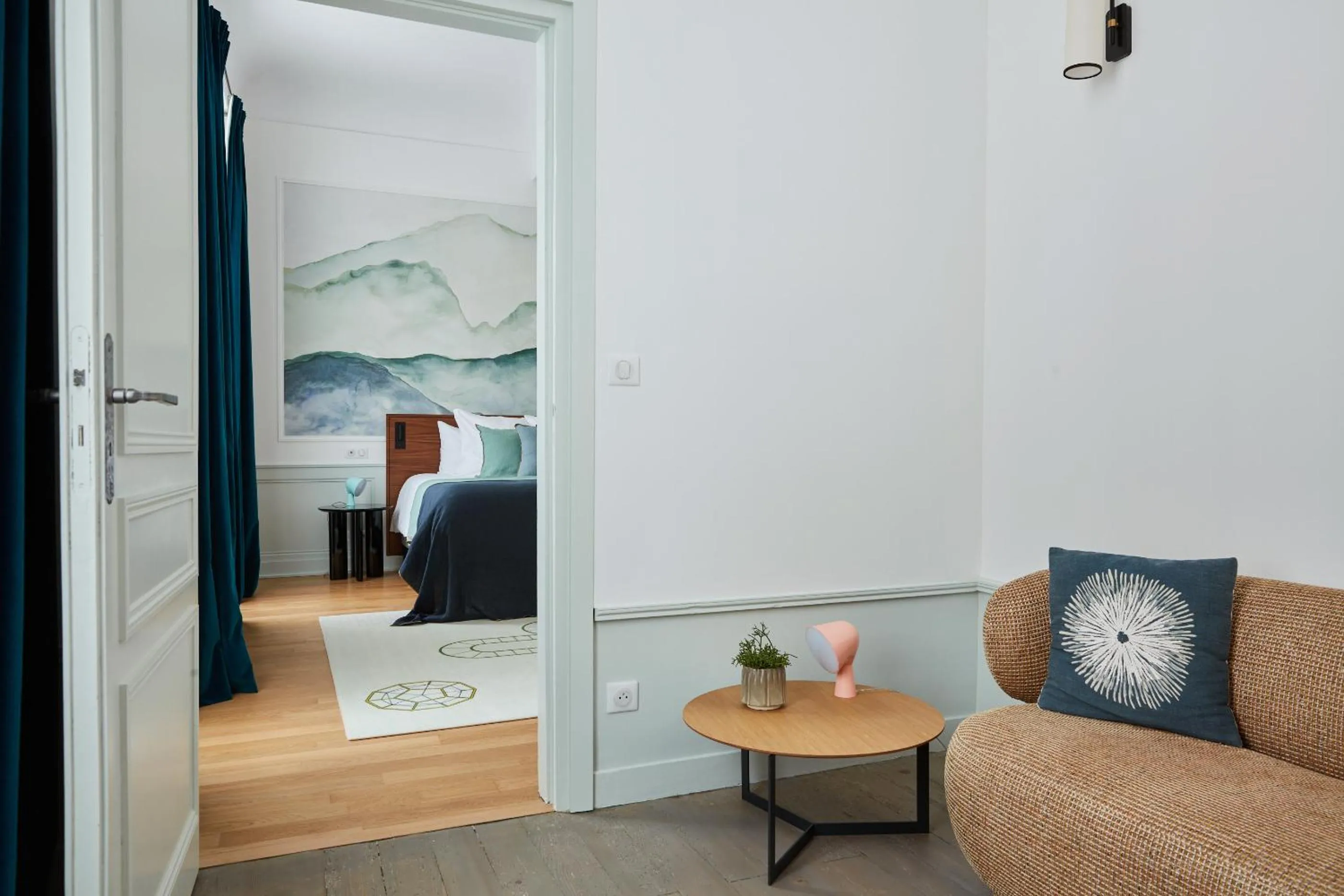 Living room in La Closerie des Capucines