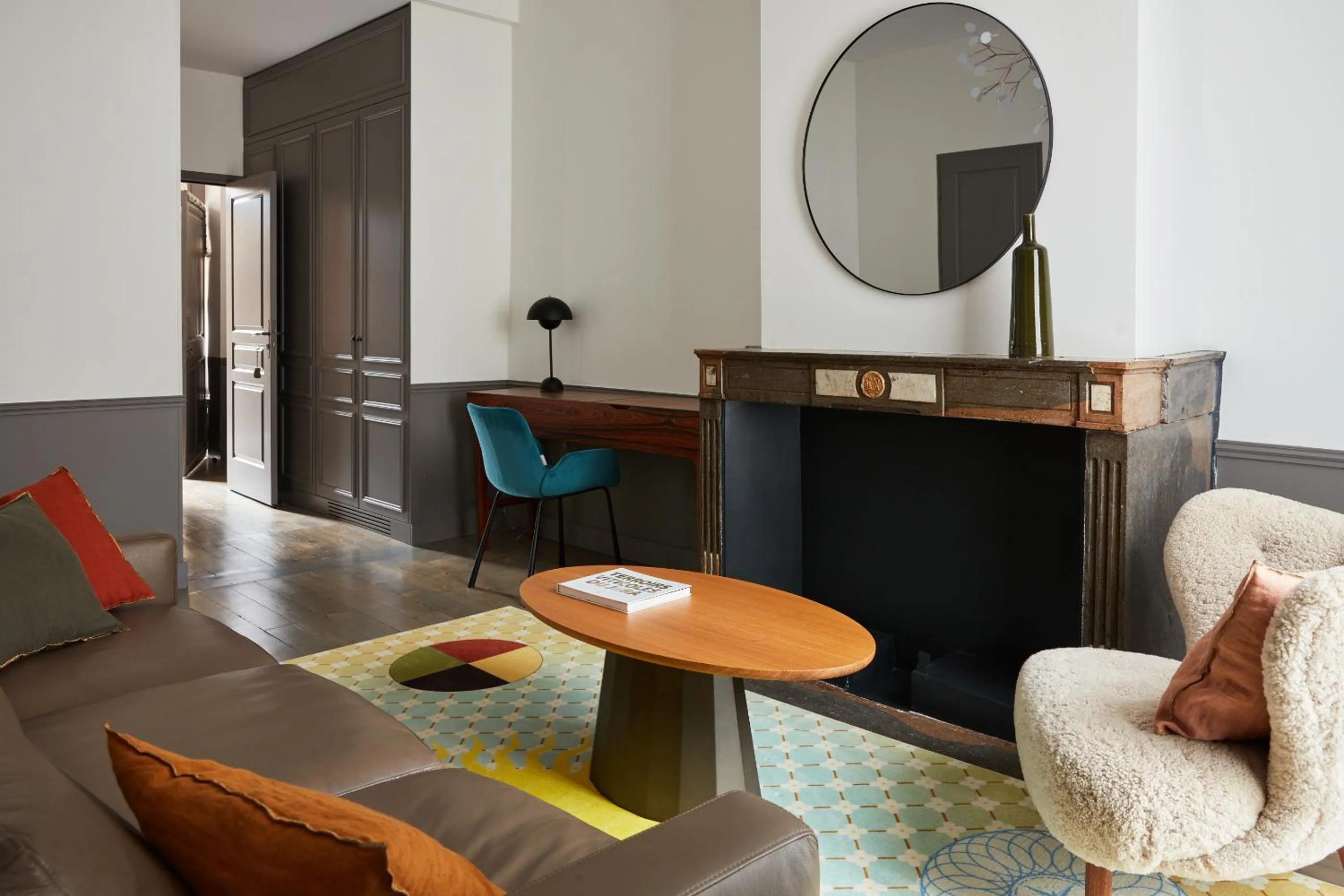 Living room in La Closerie des Capucines