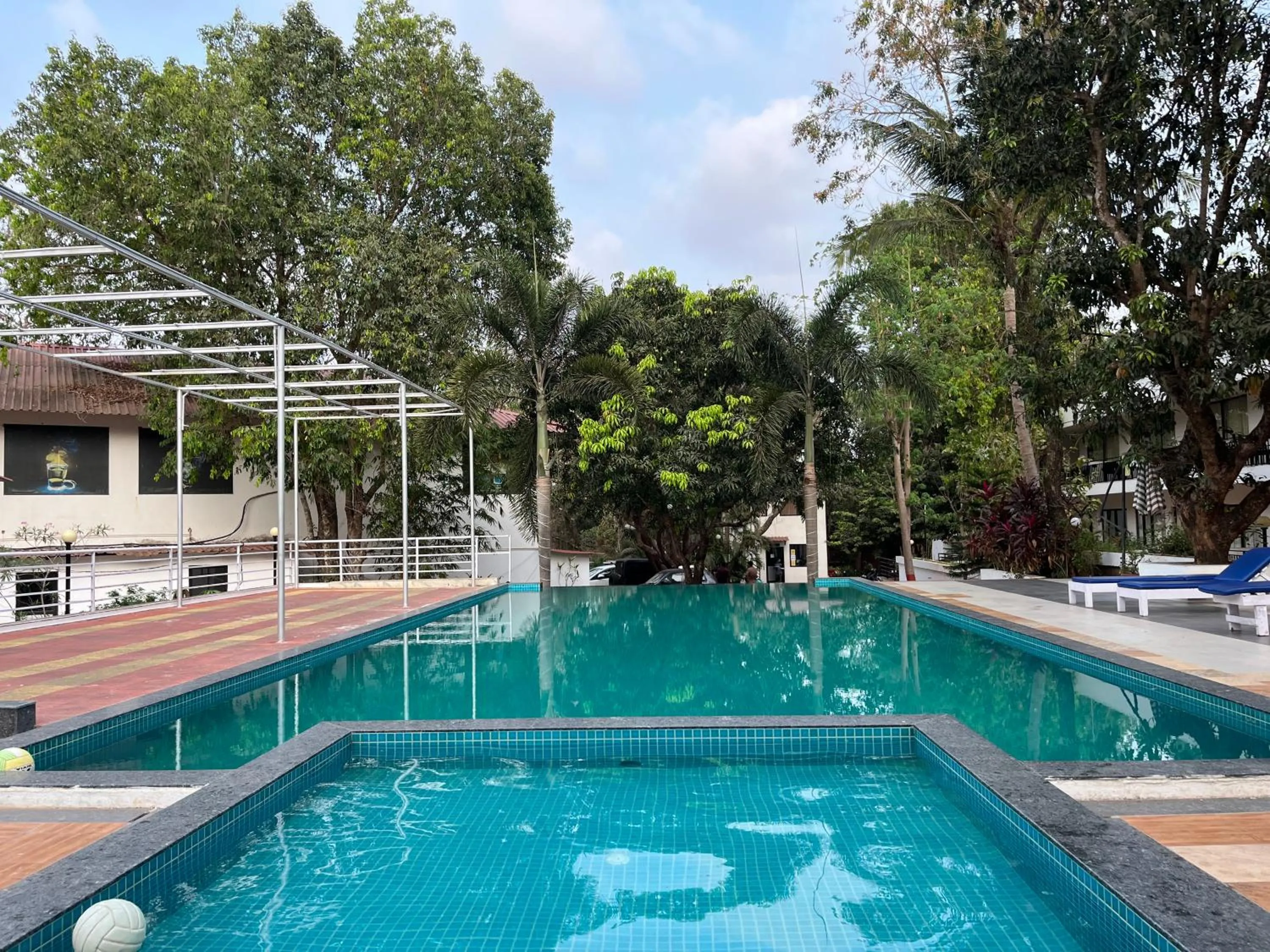 Swimming pool in The Byke Royal Pearl Anjuna