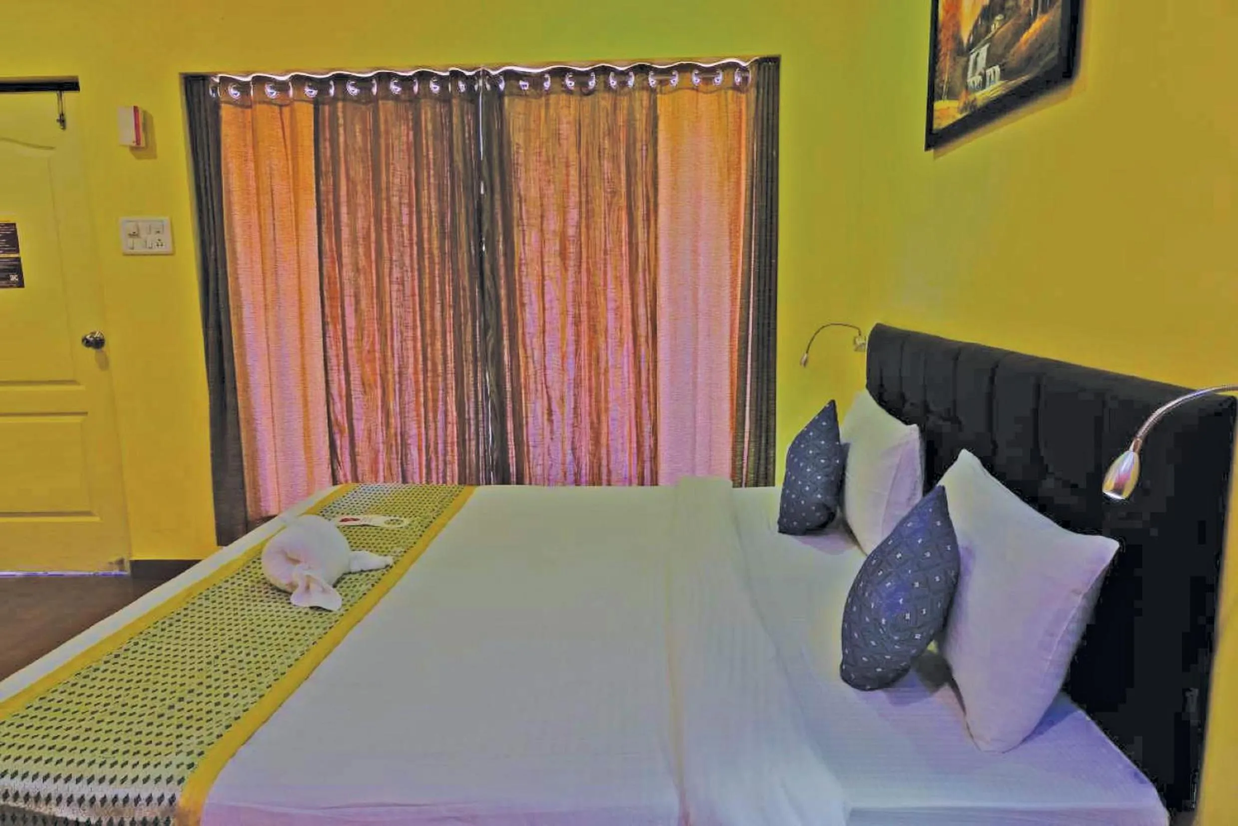 Bed in The Byke Royal Pearl Anjuna