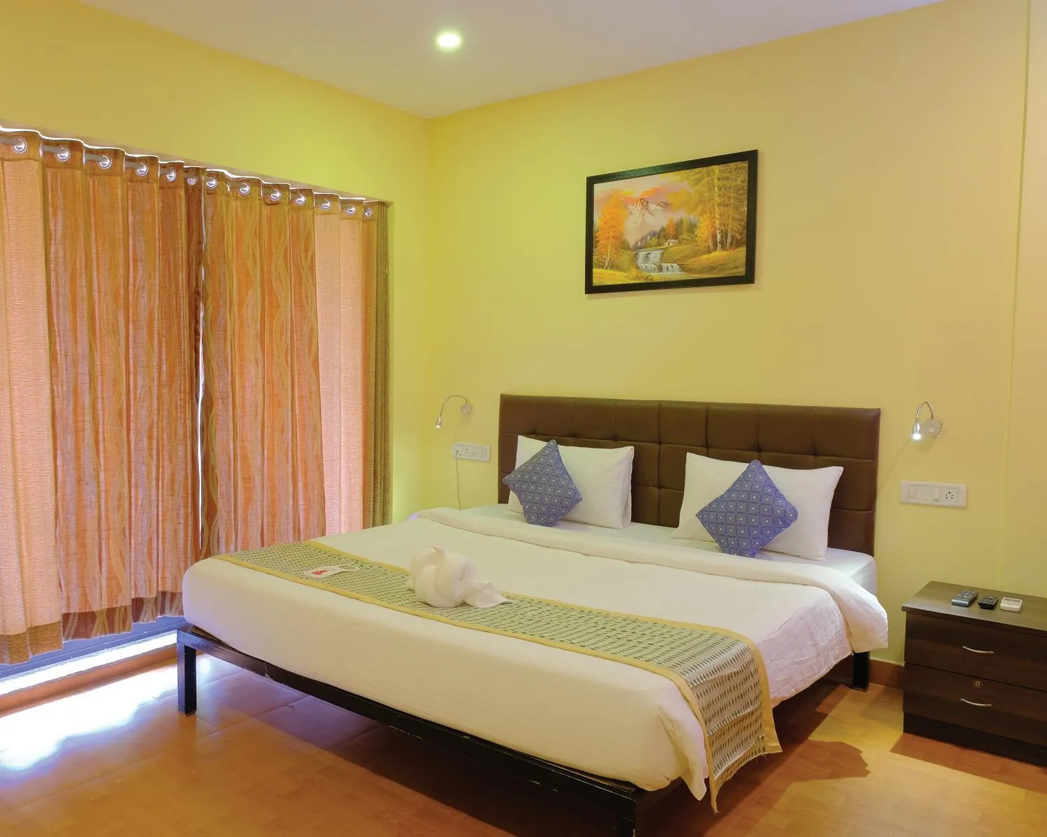 Bed in The Byke Royal Pearl Anjuna