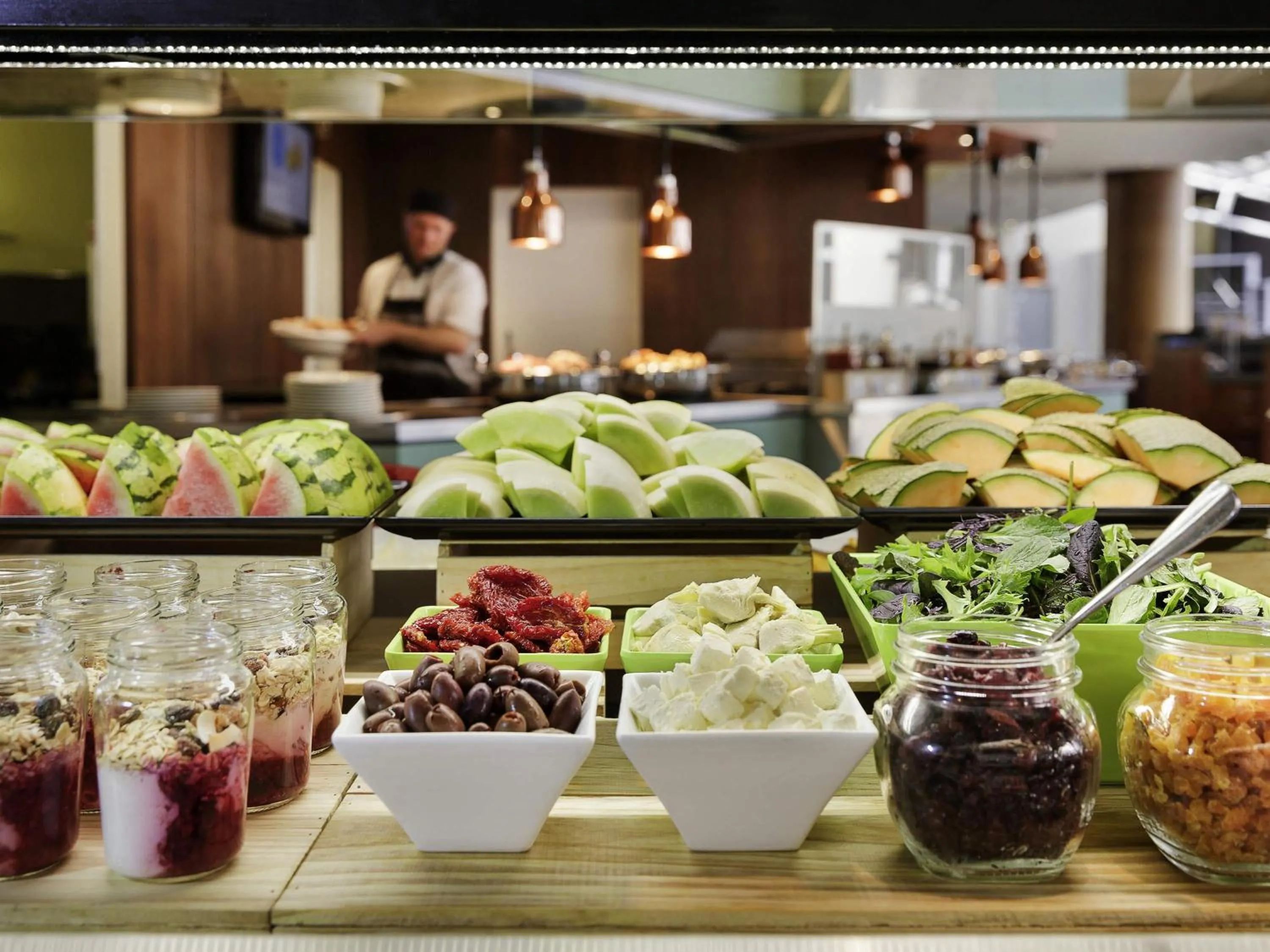 Breakfast in Novotel Queenstown Lakeside