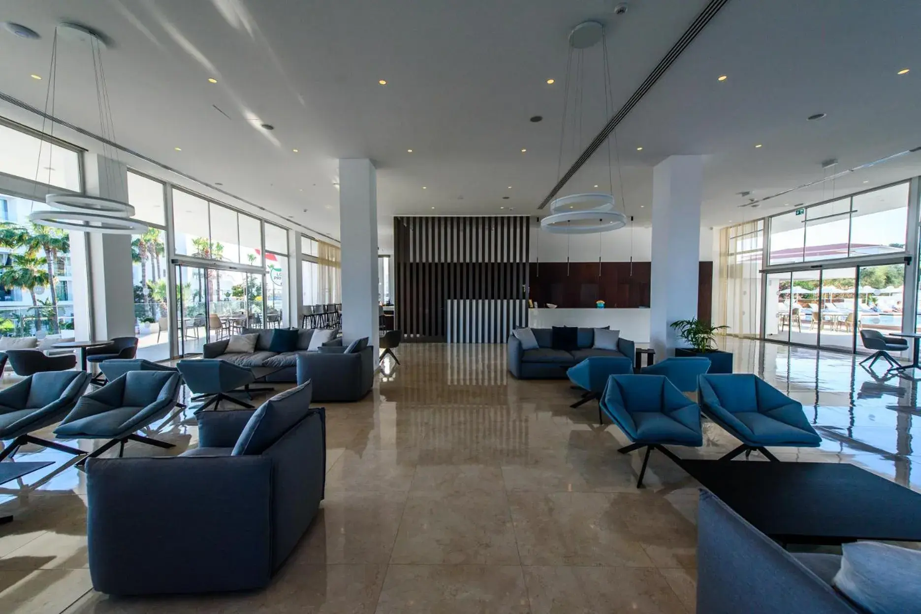 Lobby or reception in Eleana Hotel Lobby or reception in Eleana Hotel