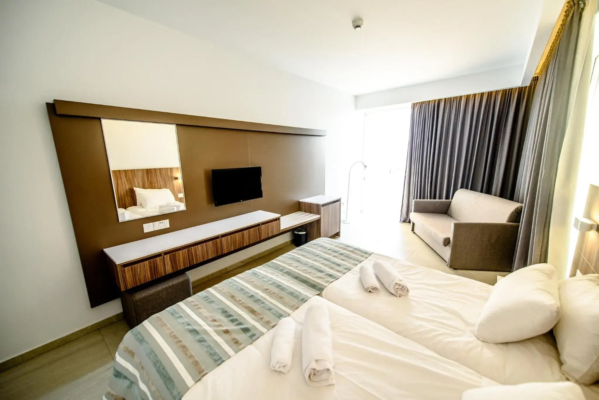 Bedroom, Bed in Eleana Hotel Bedroom, Bed in Eleana Hotel