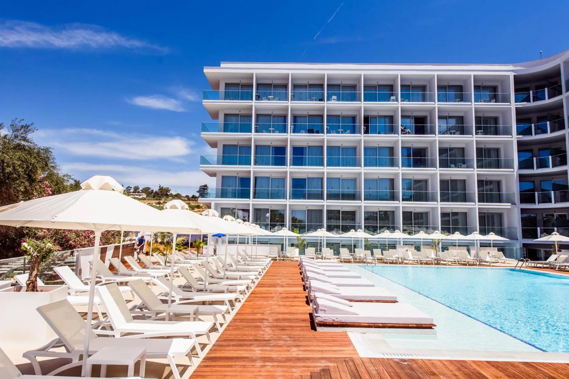Swimming pool in Eleana Hotel