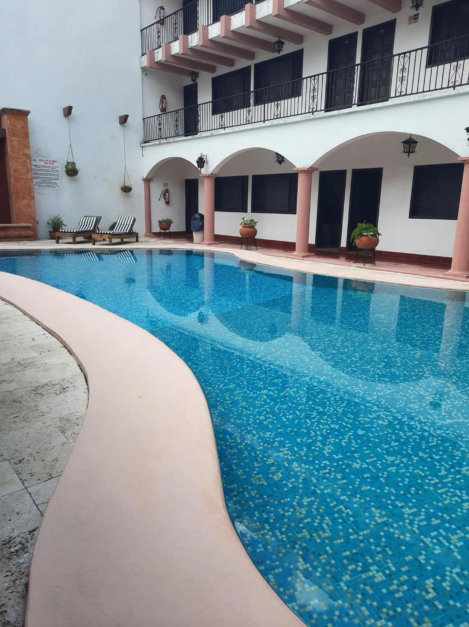 Swimming pool in Hotel Zaci