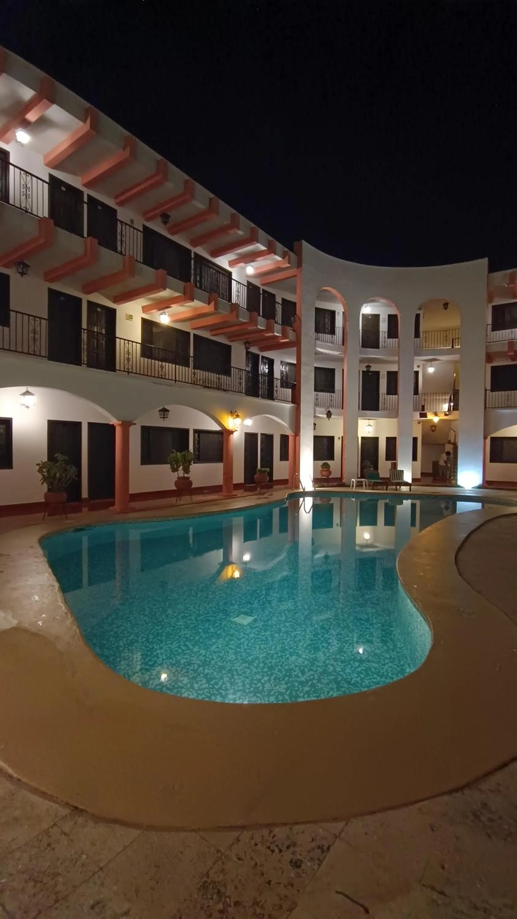 Swimming pool in Hotel Zaci