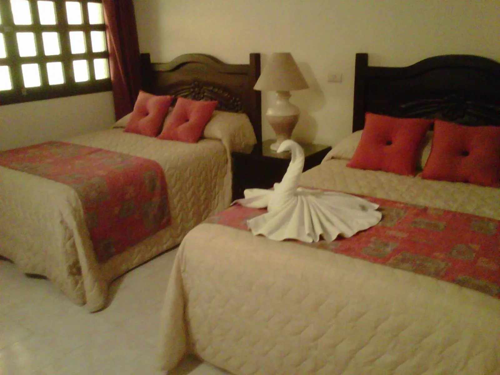 Bed in Hotel Zaci