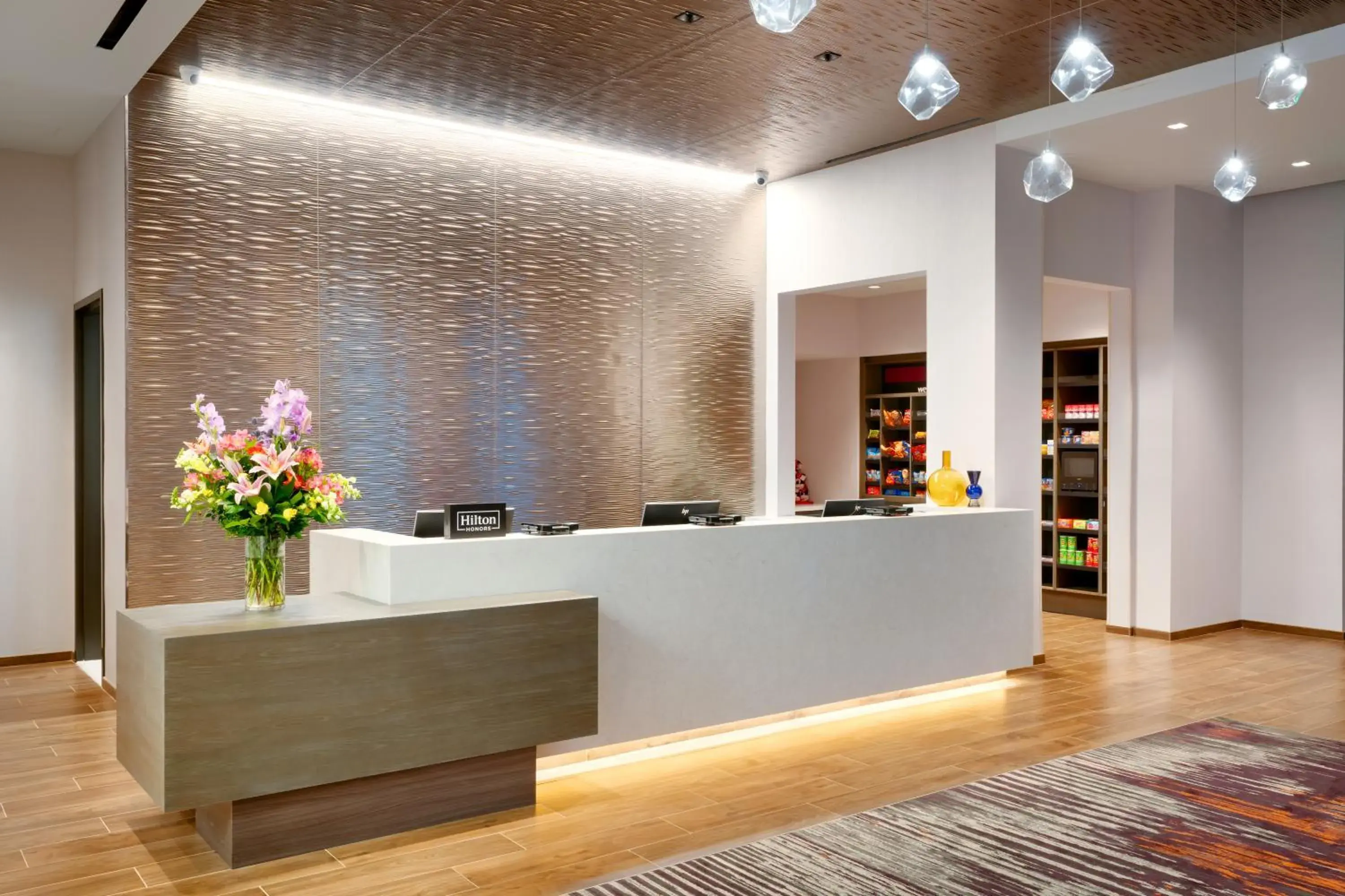 Lobby or reception in Hampton Inn & Suites Anaheim Resort Convention Center Lobby or reception in Hampton Inn & Suites Anaheim Resort Convention Center