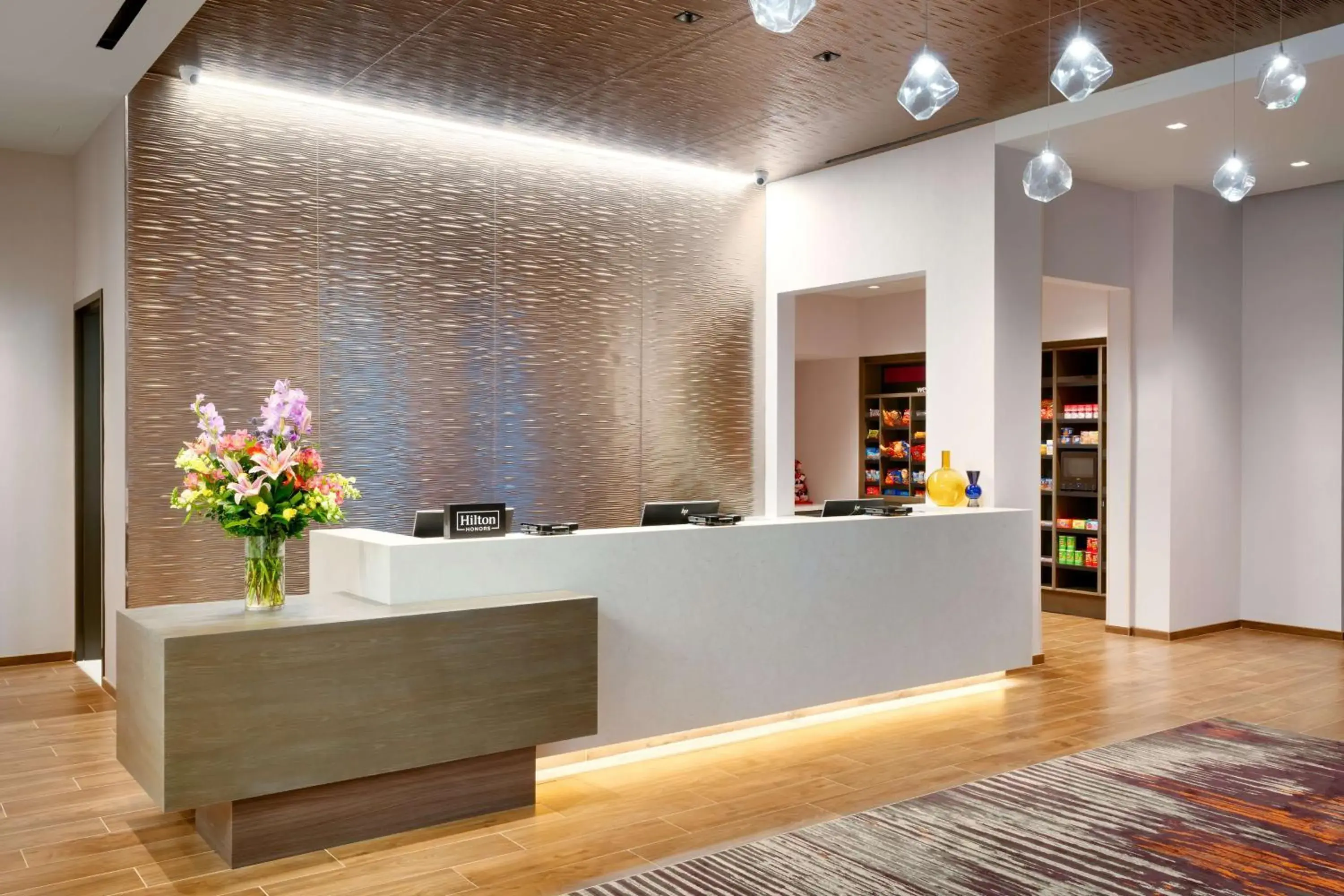 Lobby or reception in Hampton Inn & Suites Anaheim Resort Convention Center Lobby or reception in Hampton Inn & Suites Anaheim Resort Convention Center