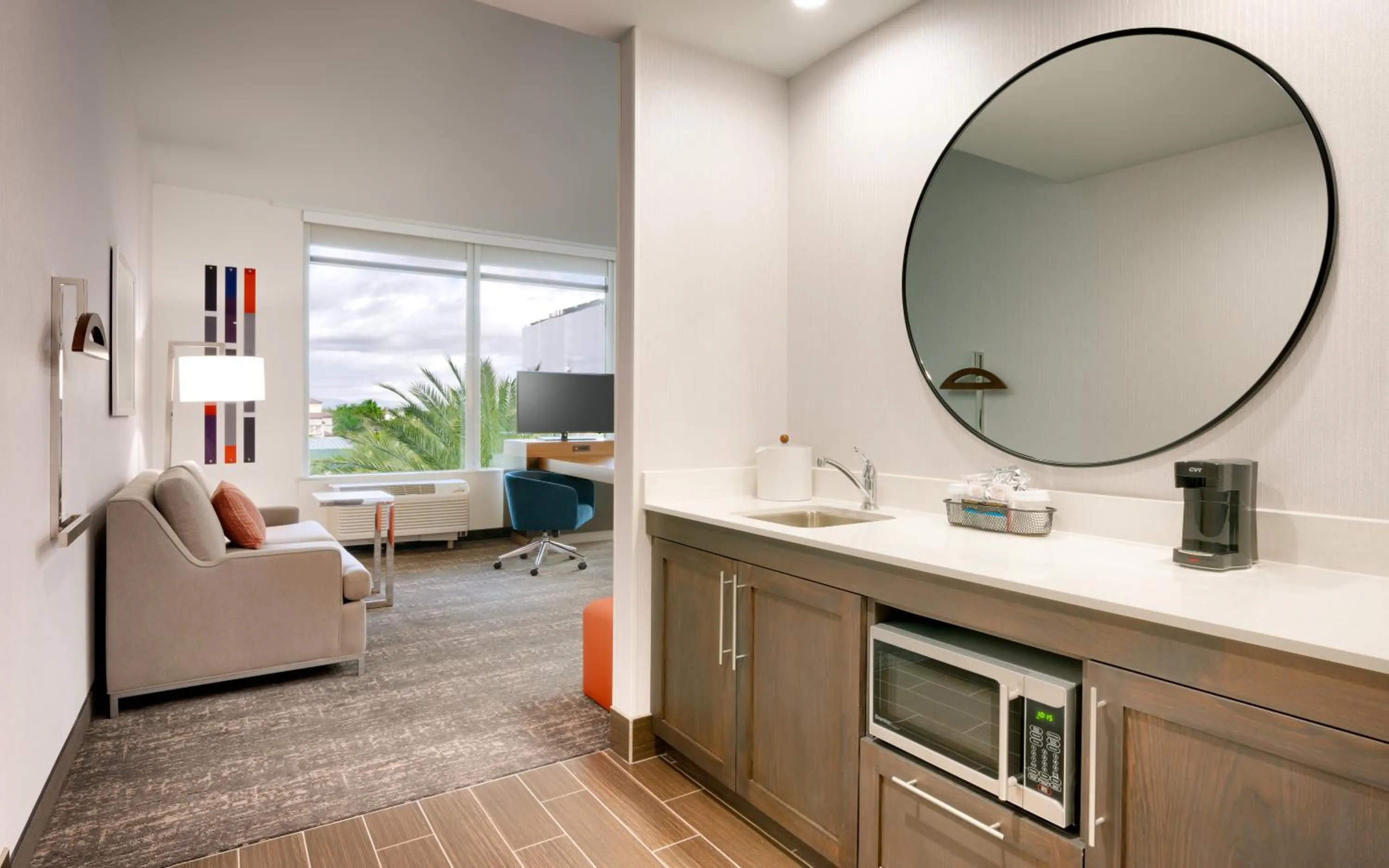 minibar in Hampton Inn & Suites Anaheim Resort Convention Center