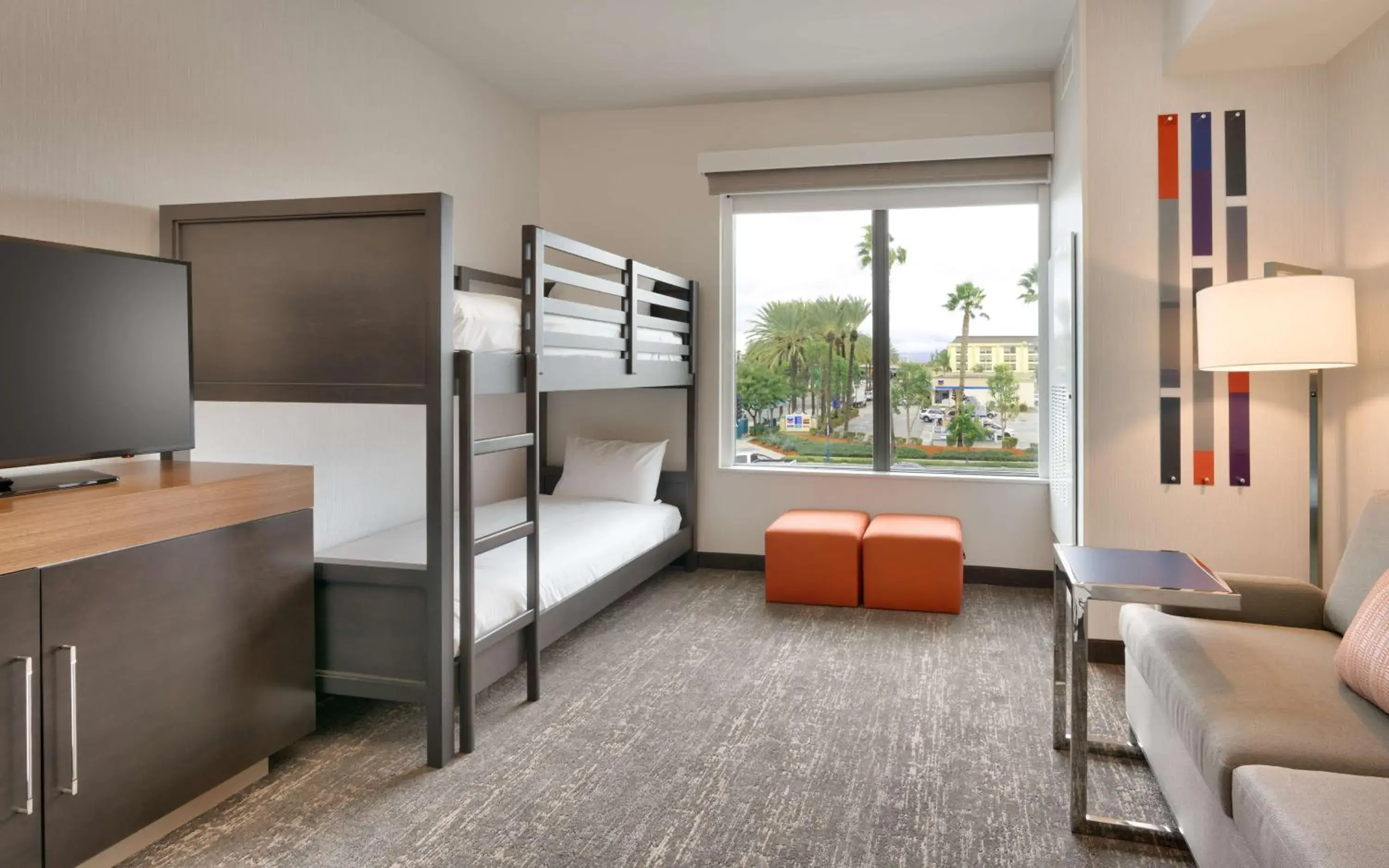 One-Bedroom Family Suite - Non-Smoking in Hampton Inn & Suites Anaheim Resort Convention Center One-Bedroom Family Suite - Non-Smoking in Hampton Inn & Suites Anaheim Resort Convention Center