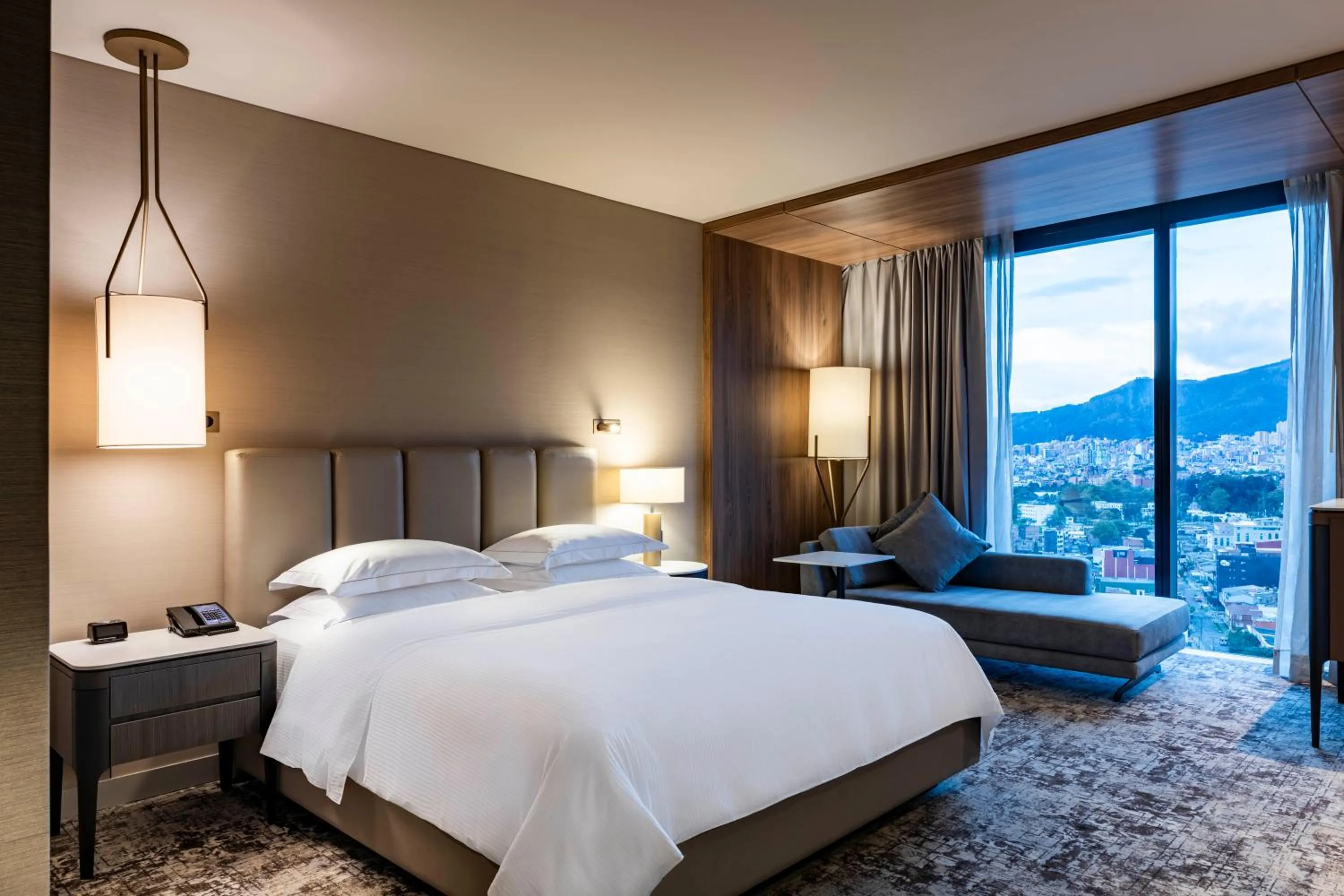 Bed in Hilton Bogota Corferias