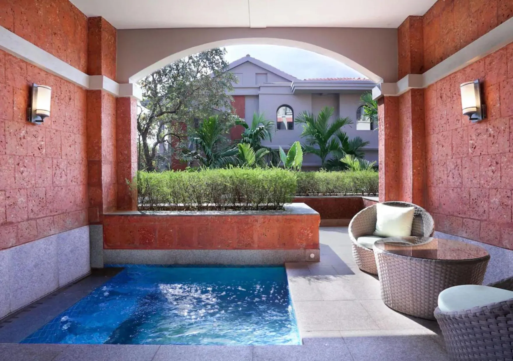 Hot Tub in Hilton Goa Resort Candolim