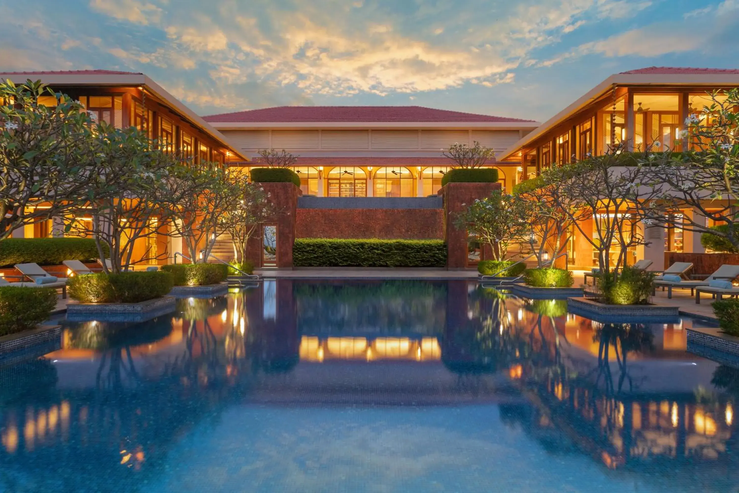 Property building in Hilton Goa Resort Candolim Property building in Hilton Goa Resort Candolim