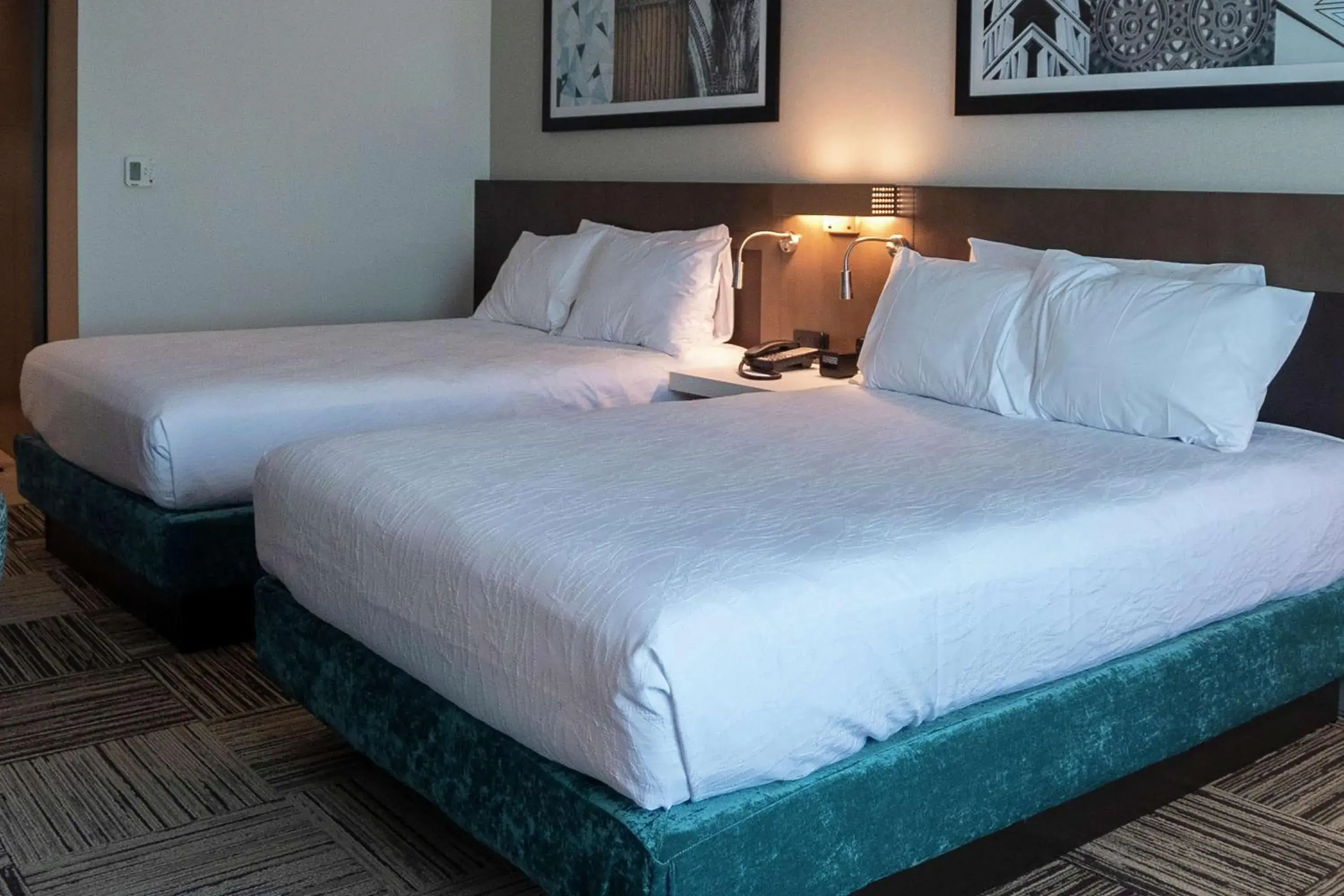 Bed in Hilton Garden Inn Spartanburg Bed in Hilton Garden Inn Spartanburg