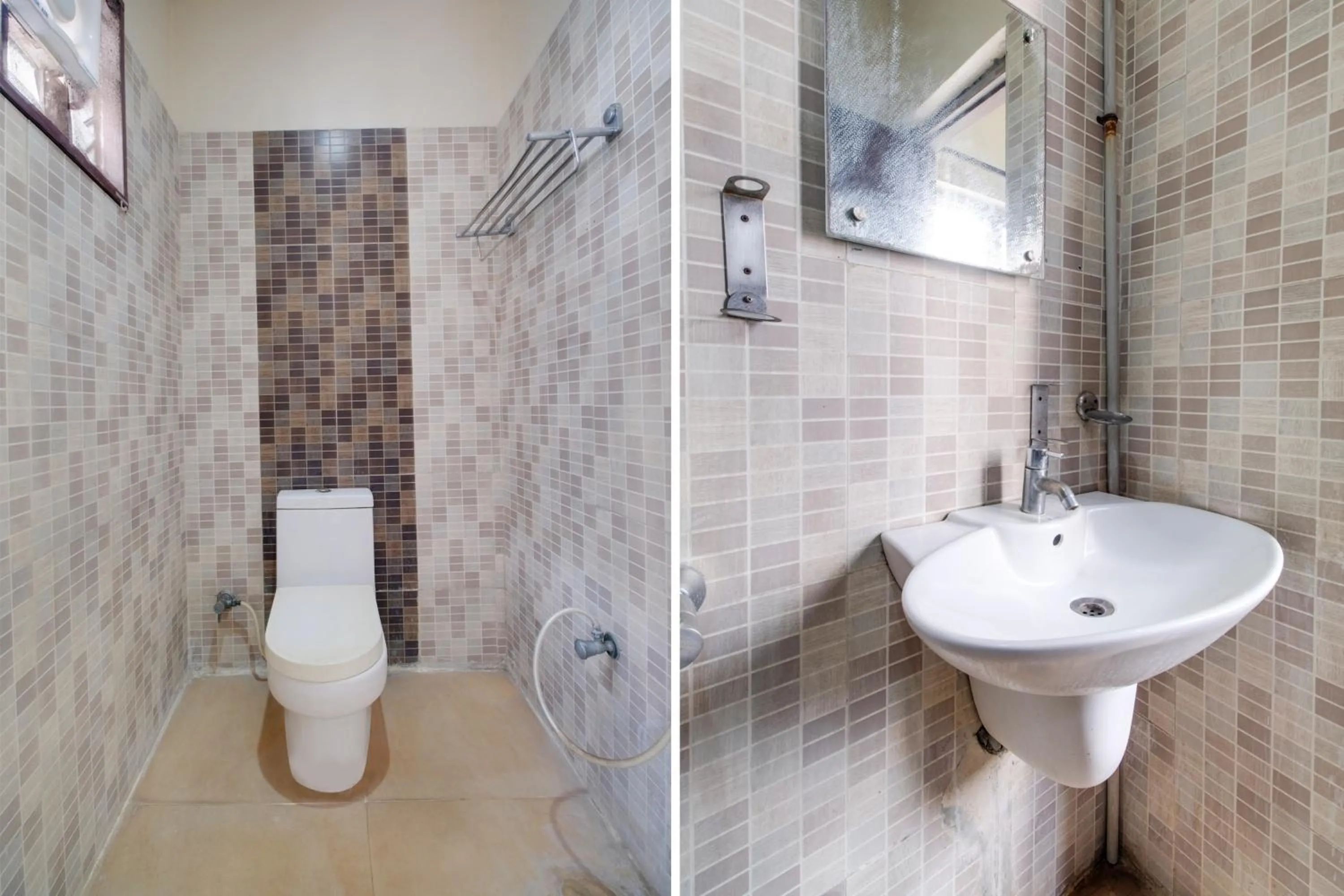 Bathroom in Super Townhouse Gajuwaka Near CMR Mall