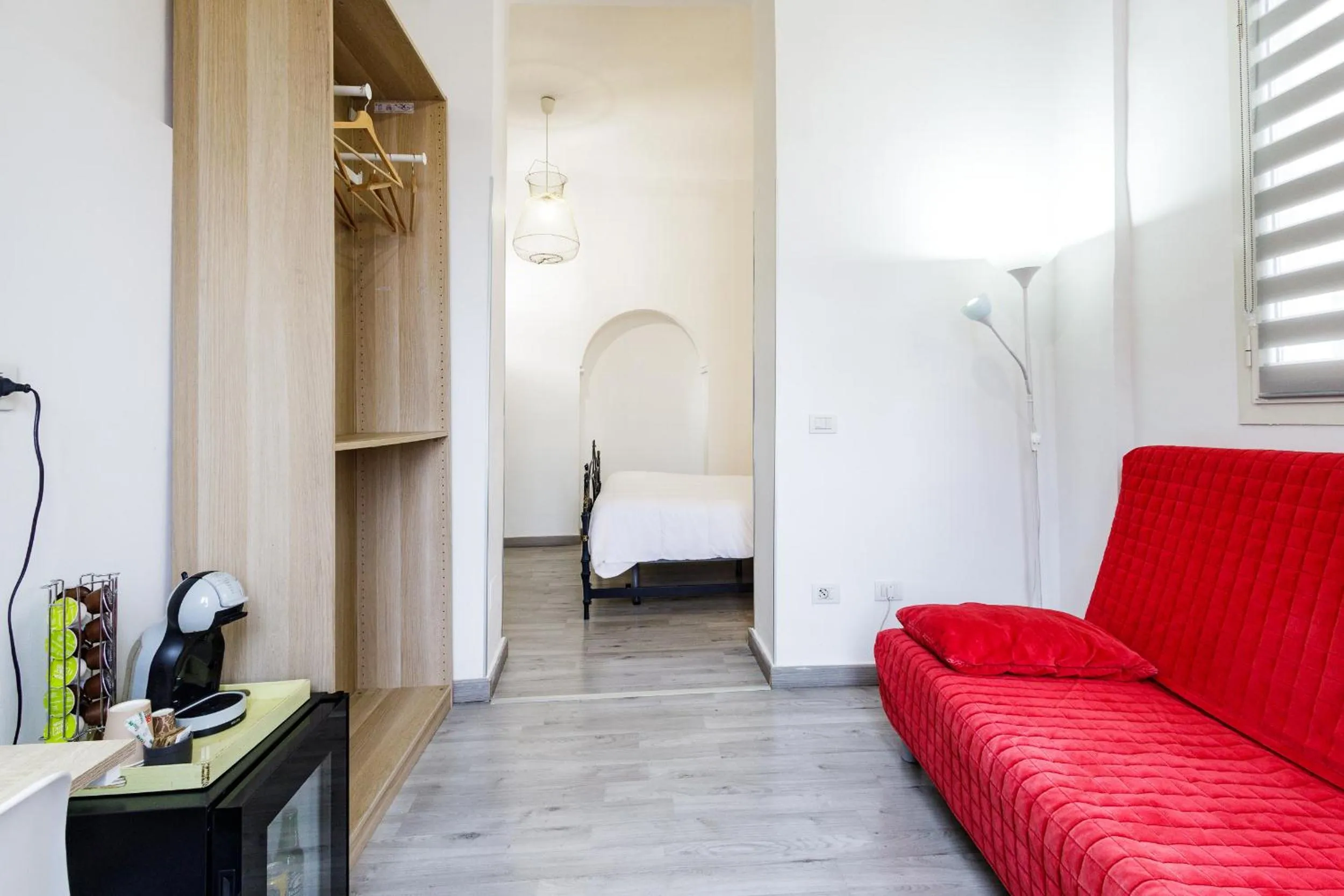 Seating area, Bed in Civico13