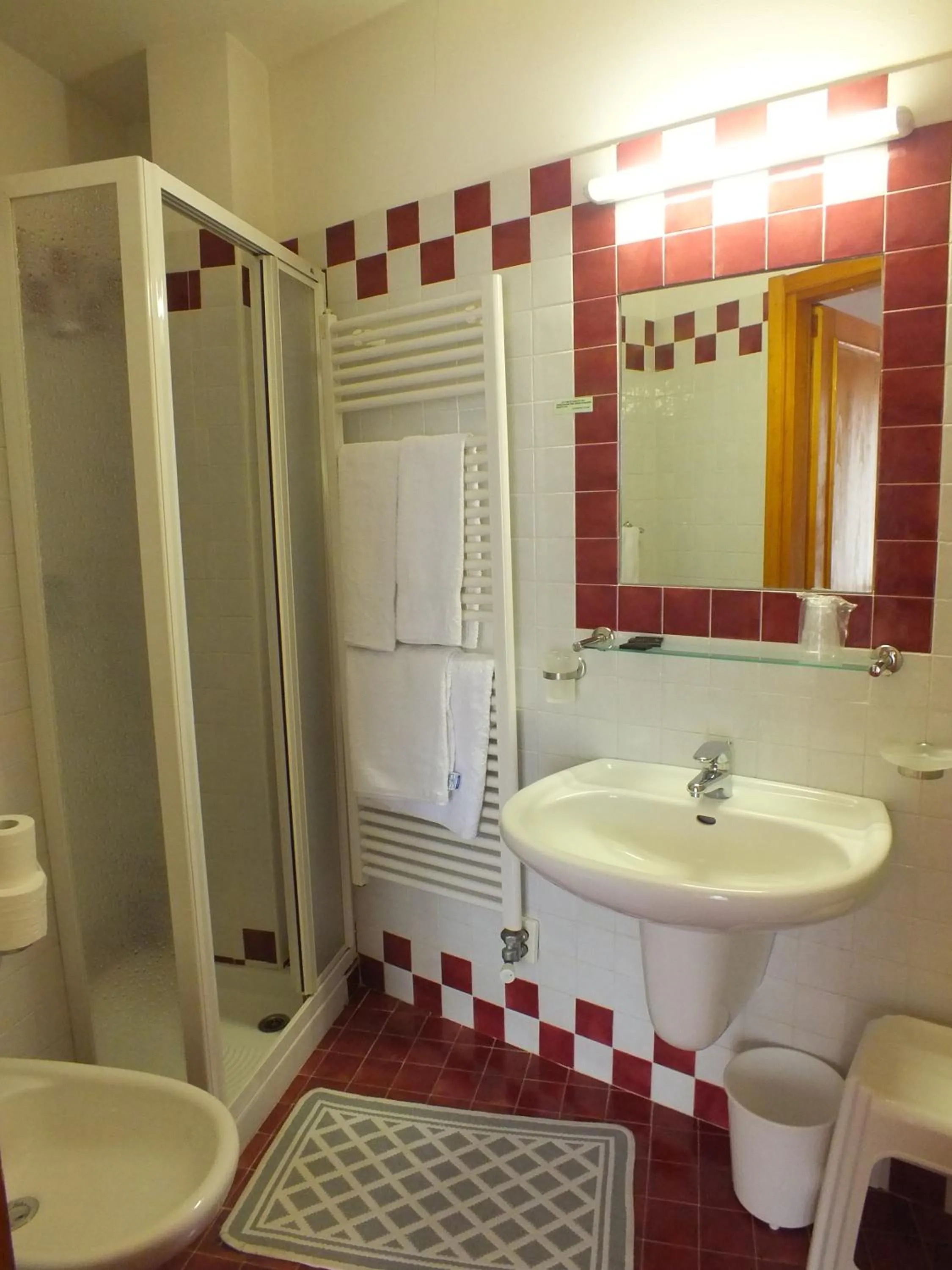 Bathroom in Hotel Orso Grigio