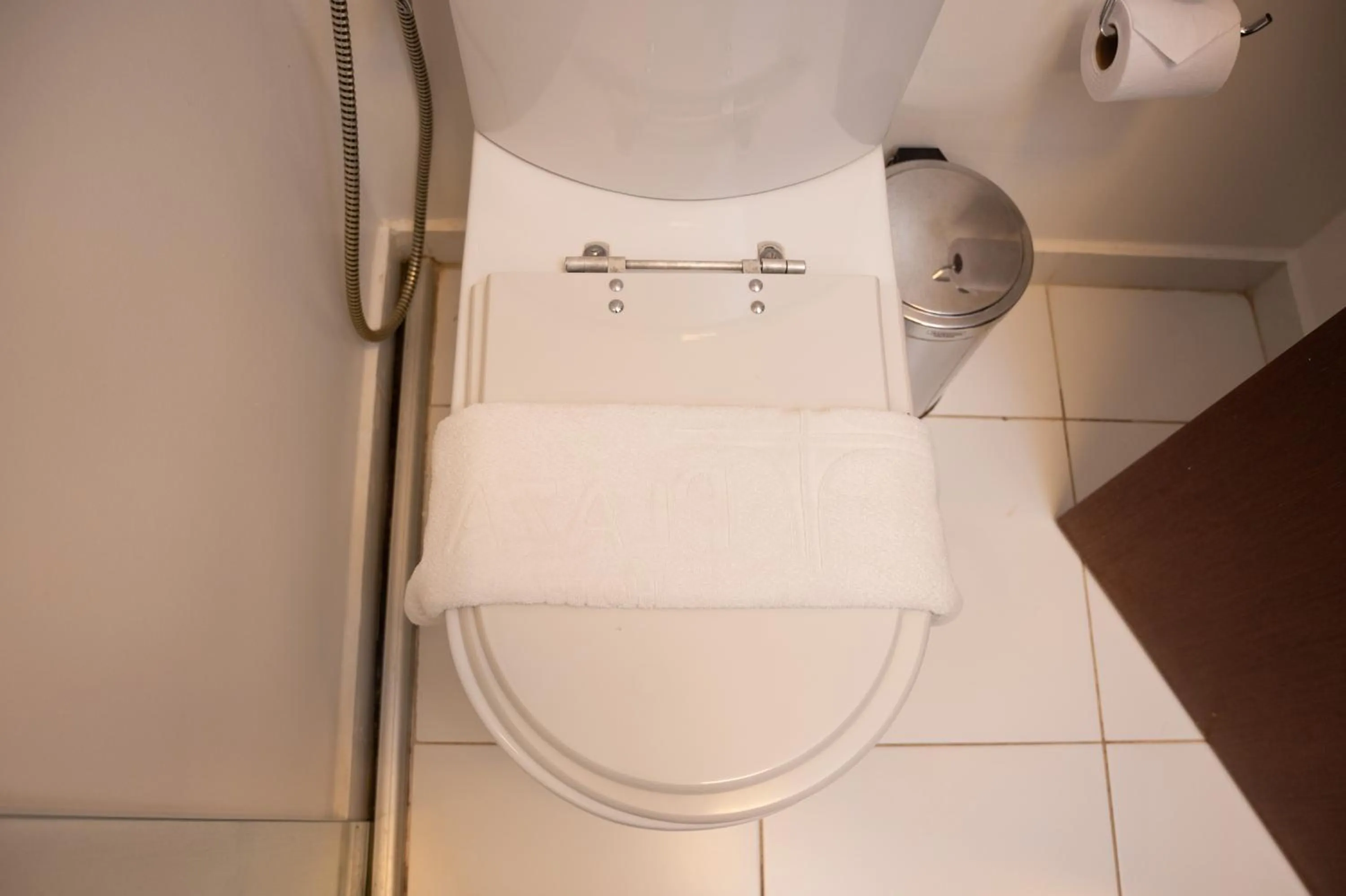 Bathroom in Golden Plaza Hotel