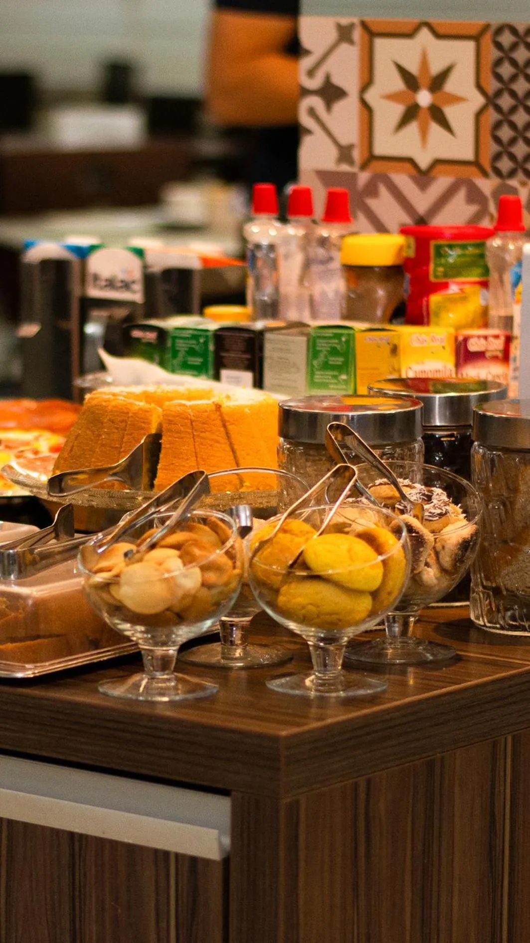 Breakfast in Golden Plaza Hotel