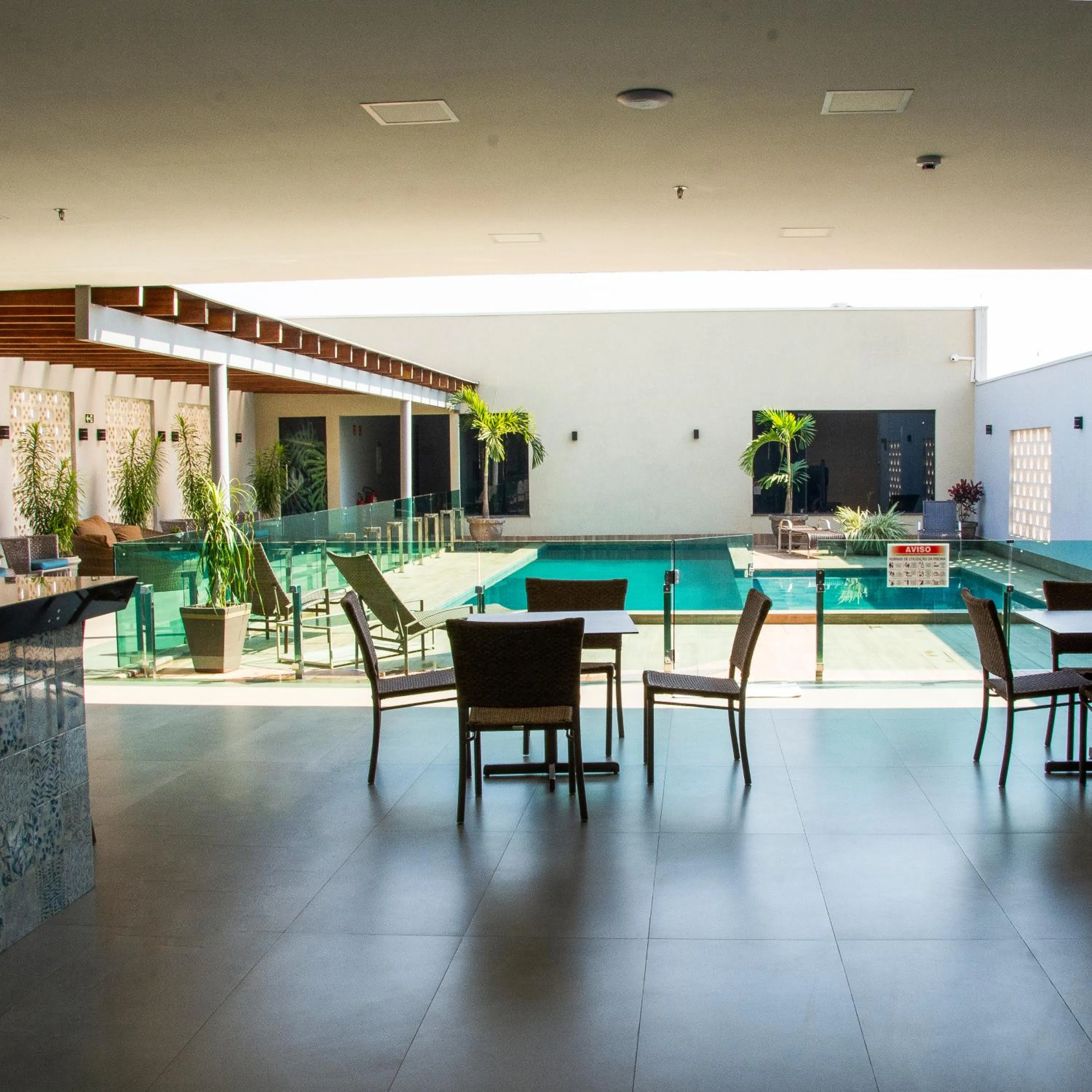 Swimming pool in Golden Plaza Hotel