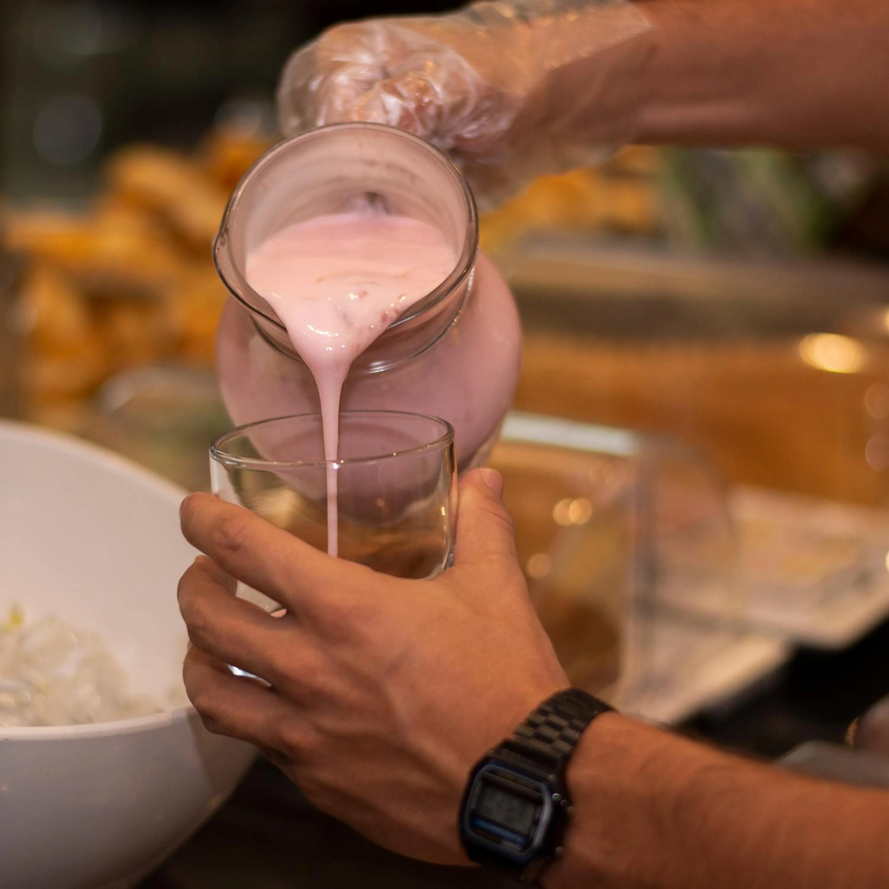 Breakfast in Golden Plaza Hotel