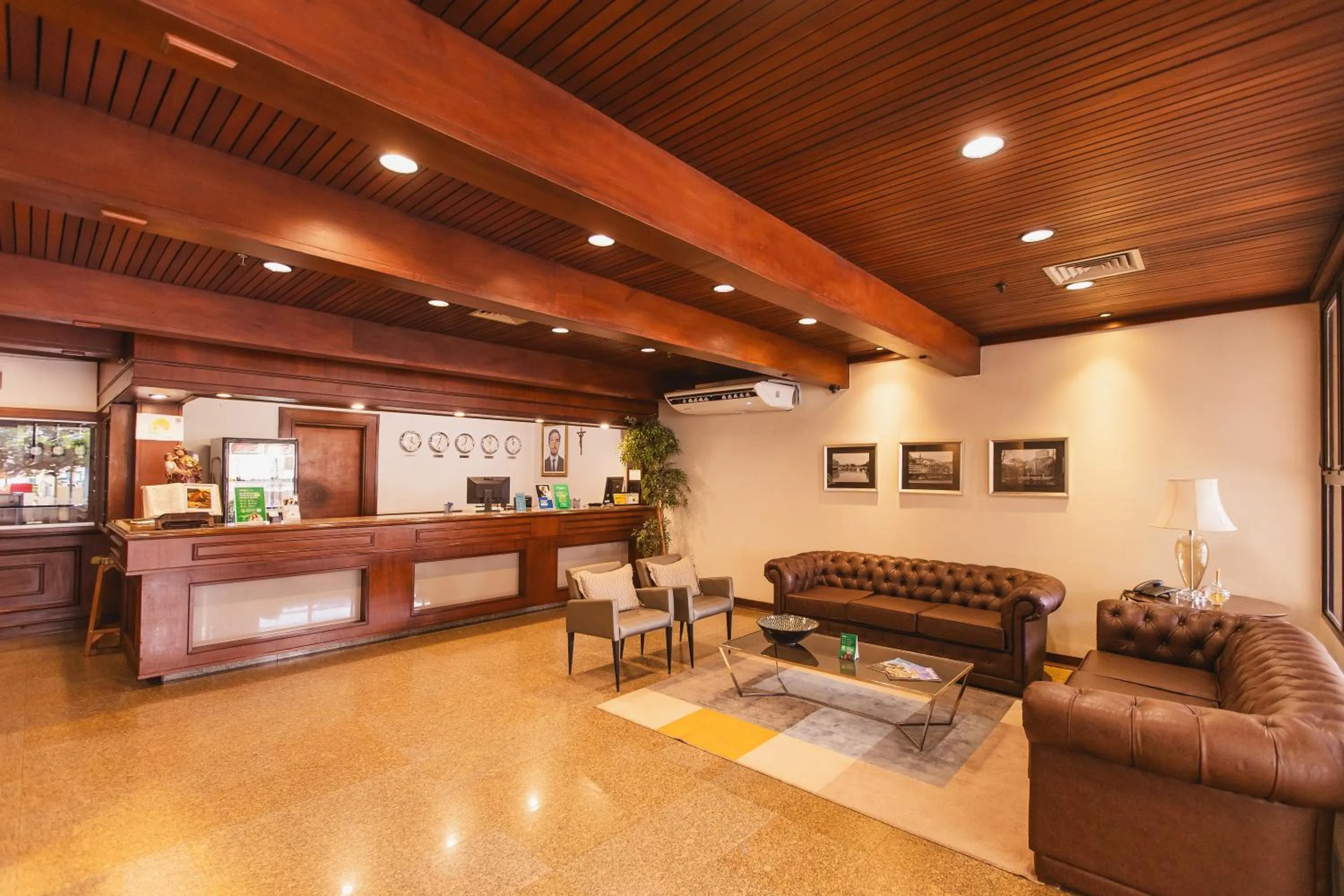 Lobby or reception in Hotel Dan Inn São José do Rio Preto by Nacional Inn