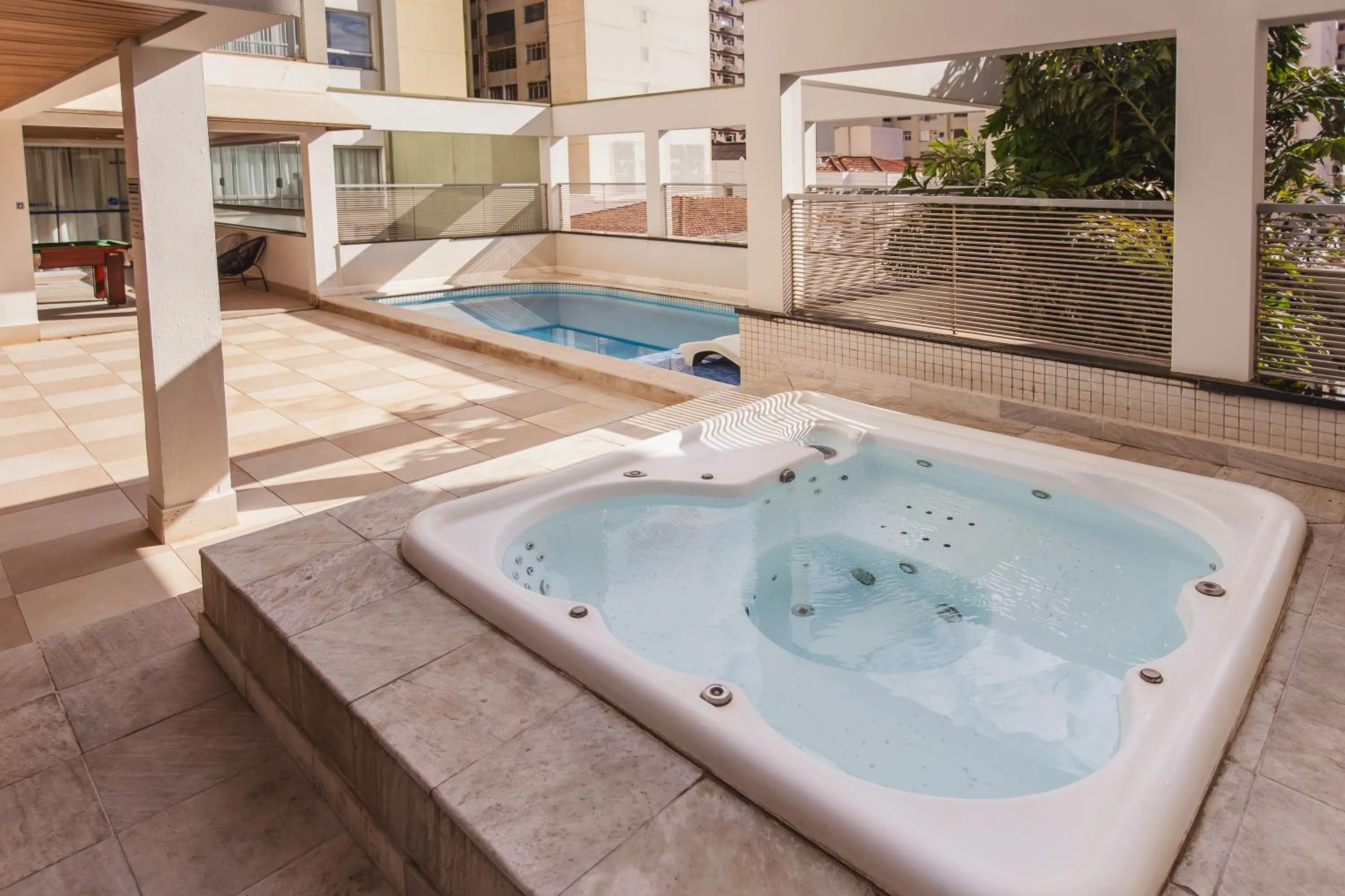 Swimming pool in Hotel Dan Inn São José do Rio Preto by Nacional Inn