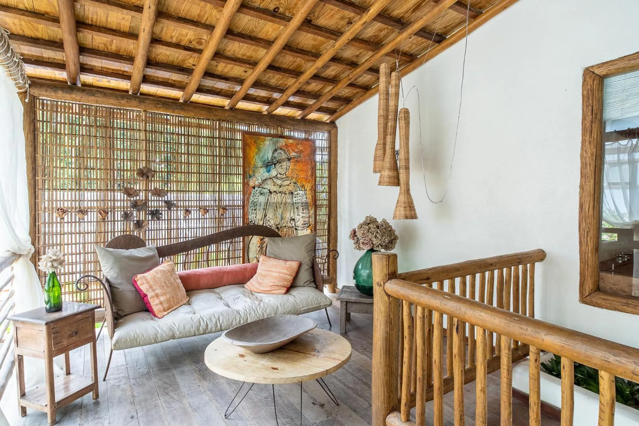 Balcony/Terrace in Pousada Encantada