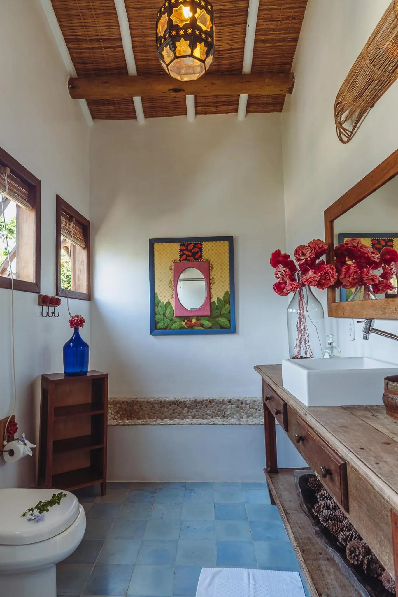 Toilet in Pousada Encantada