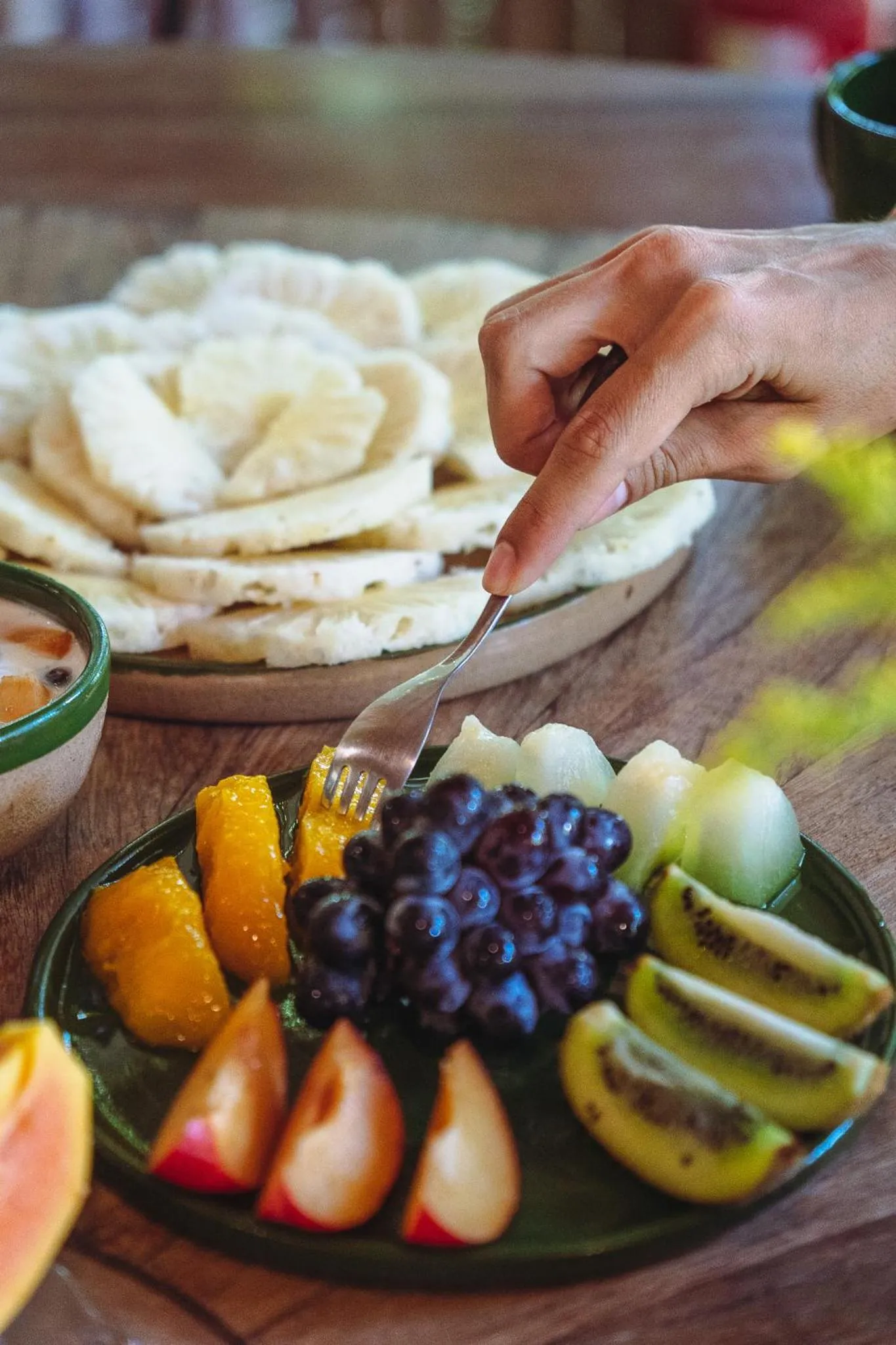 Food and drinks in Pousada Encantada