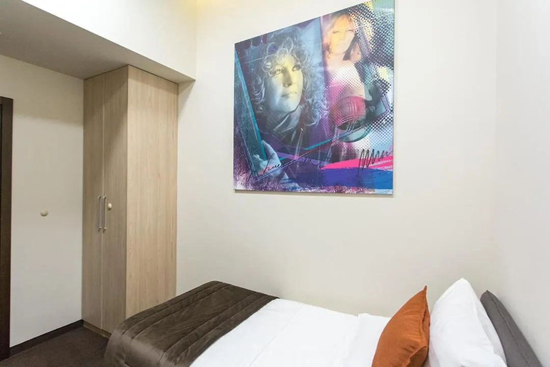 Bed in Hotel Grand Hedonist