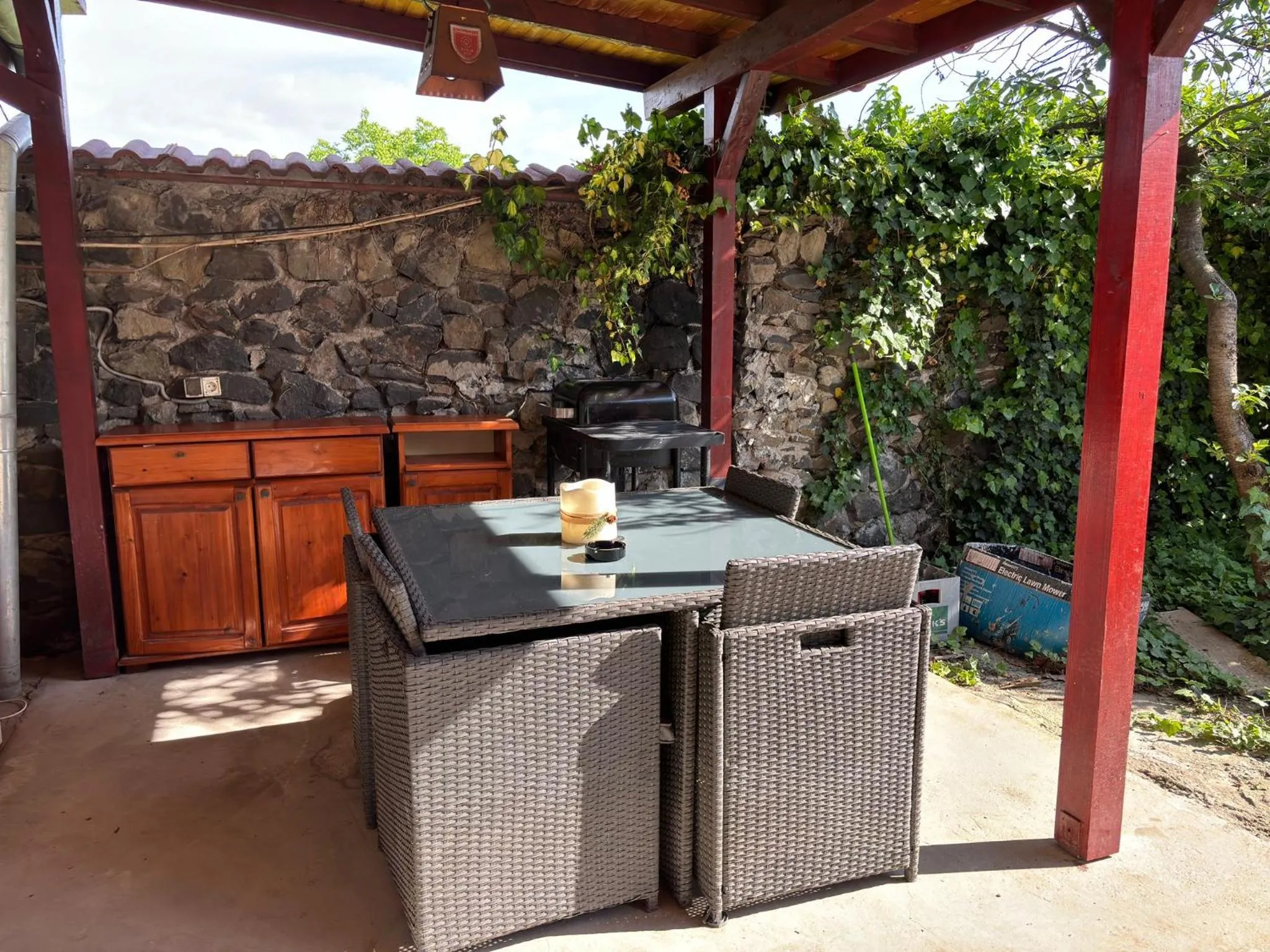 Dining area in Vila Daddy