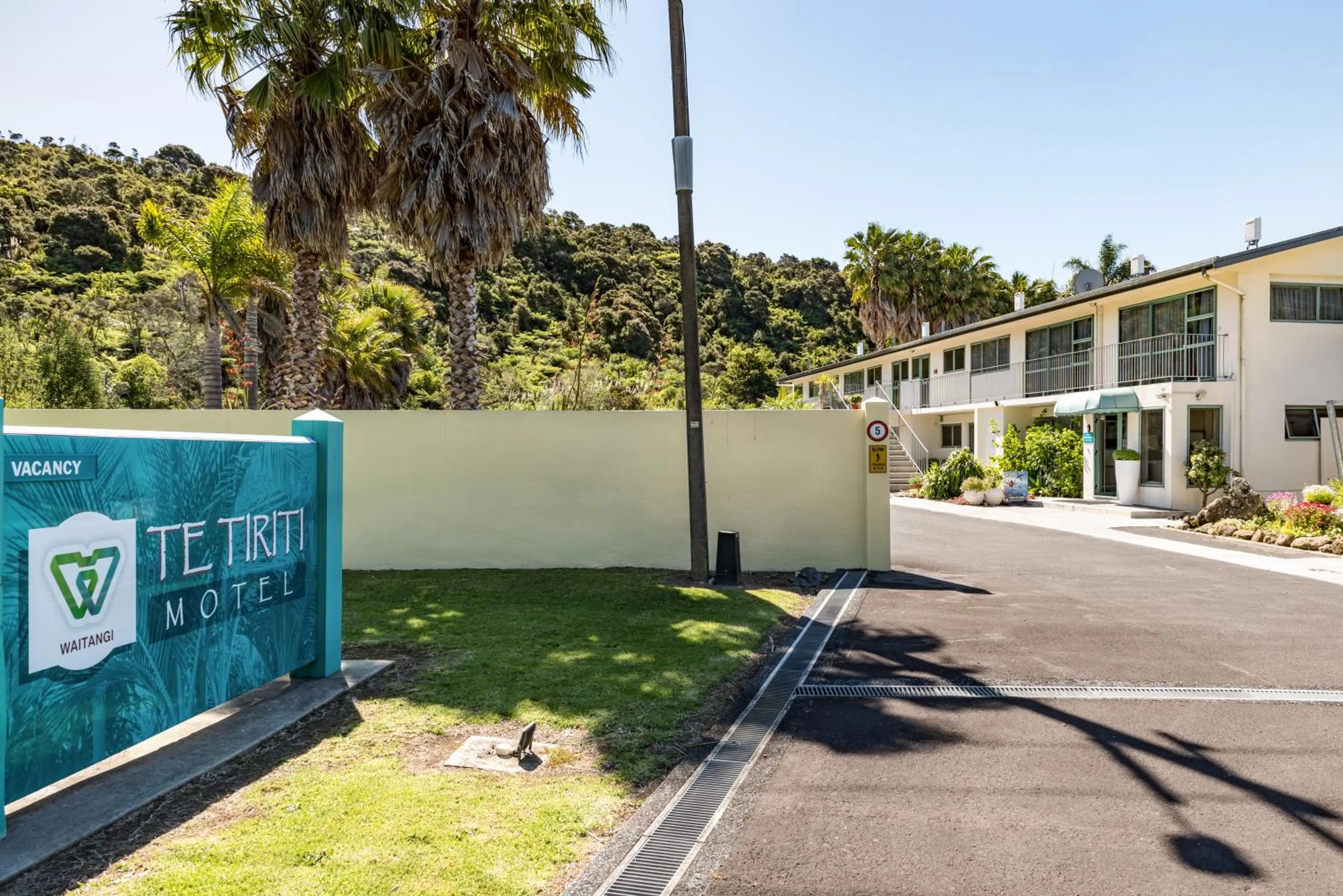 Facade/entrance in Te Tiriti Motel