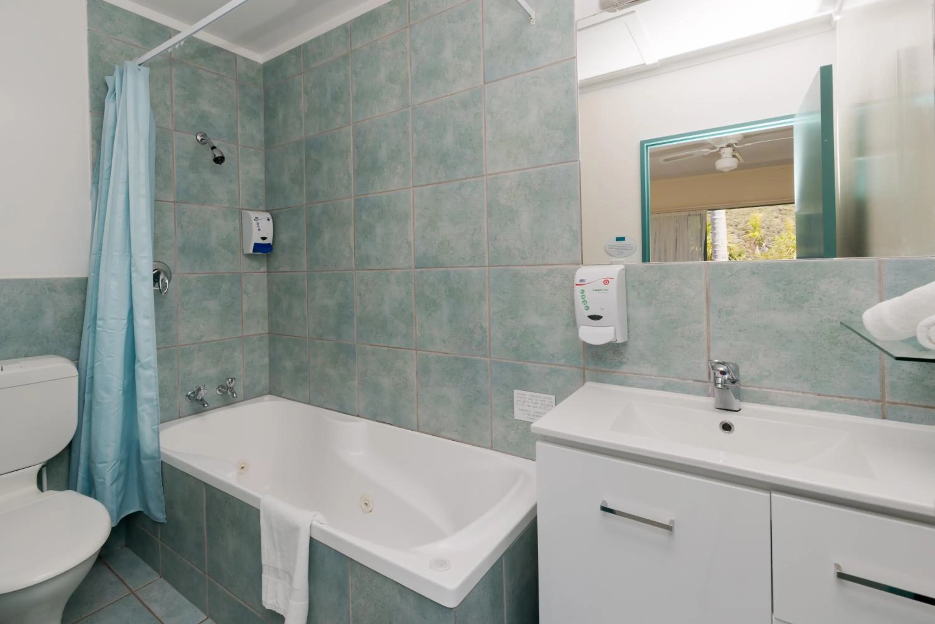 Bathroom in Te Tiriti Motel