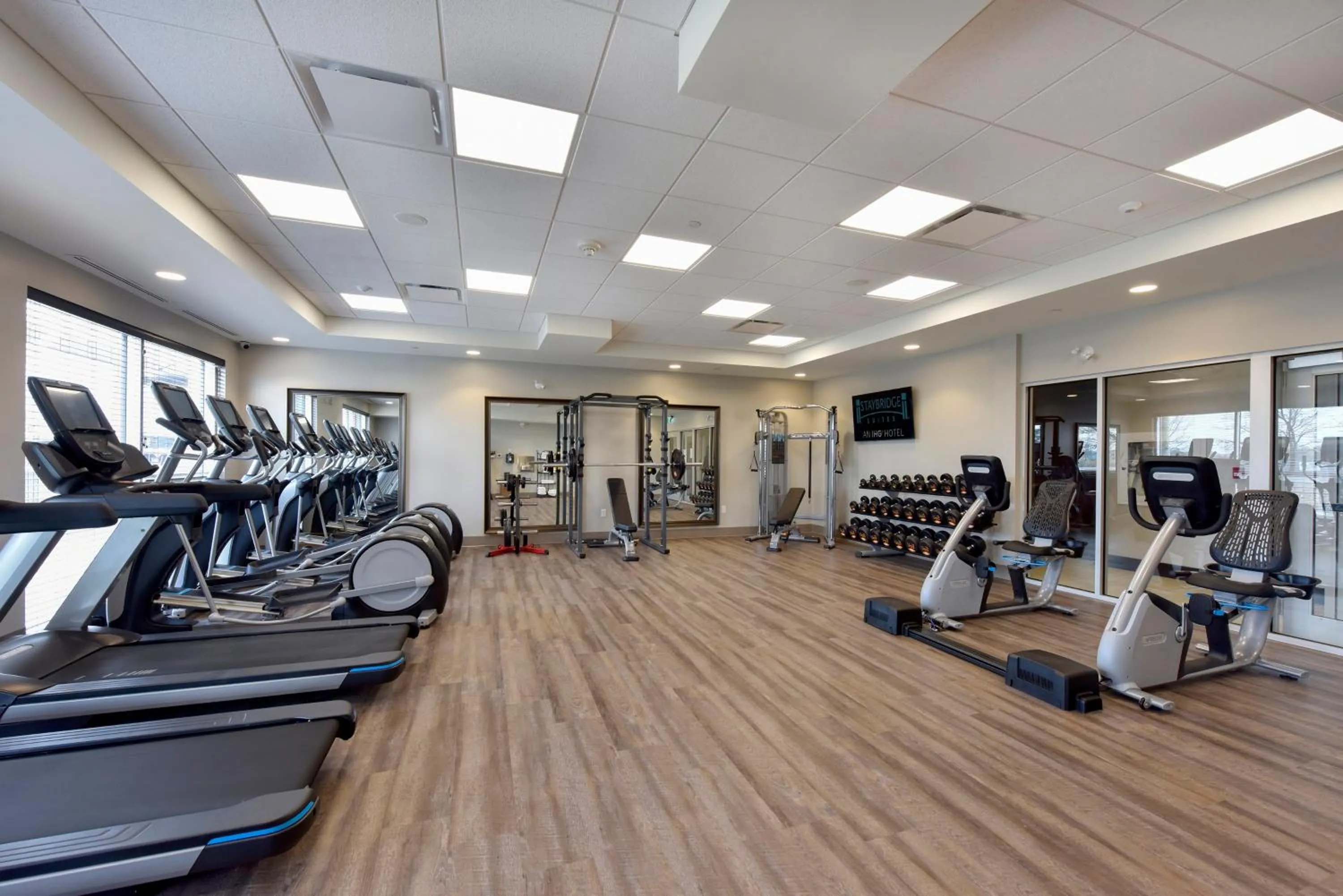 Fitness centre/facilities in Holiday Inn Express Hotel & Suites Waterloo - St. Jacobs Area, an IHG Hotel