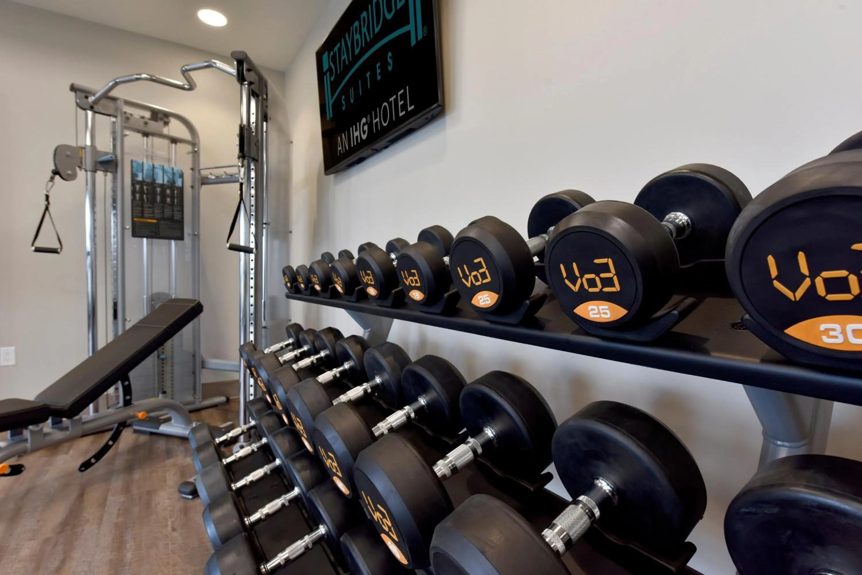 Fitness centre/facilities in Holiday Inn Express Hotel & Suites Waterloo - St. Jacobs Area, an IHG Hotel