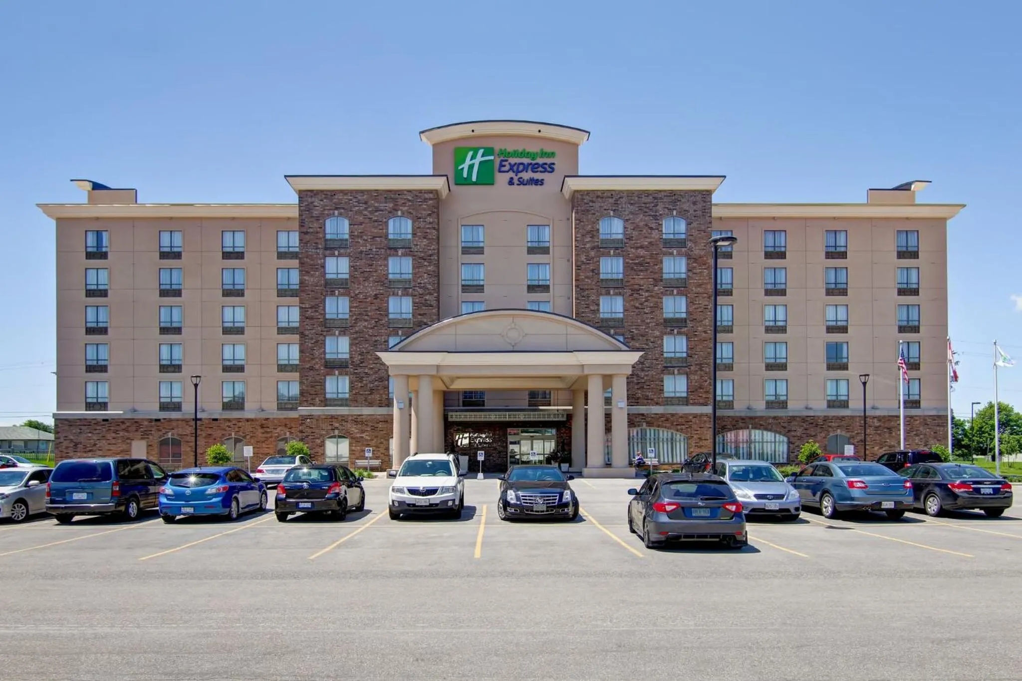 Property building in Holiday Inn Express Hotel & Suites Waterloo - St. Jacobs Area, an IHG Hotel