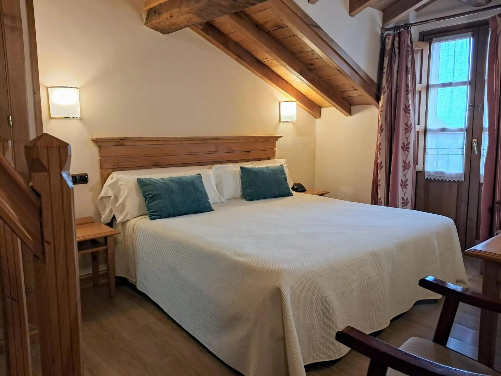 Bed in Hotel San Roque