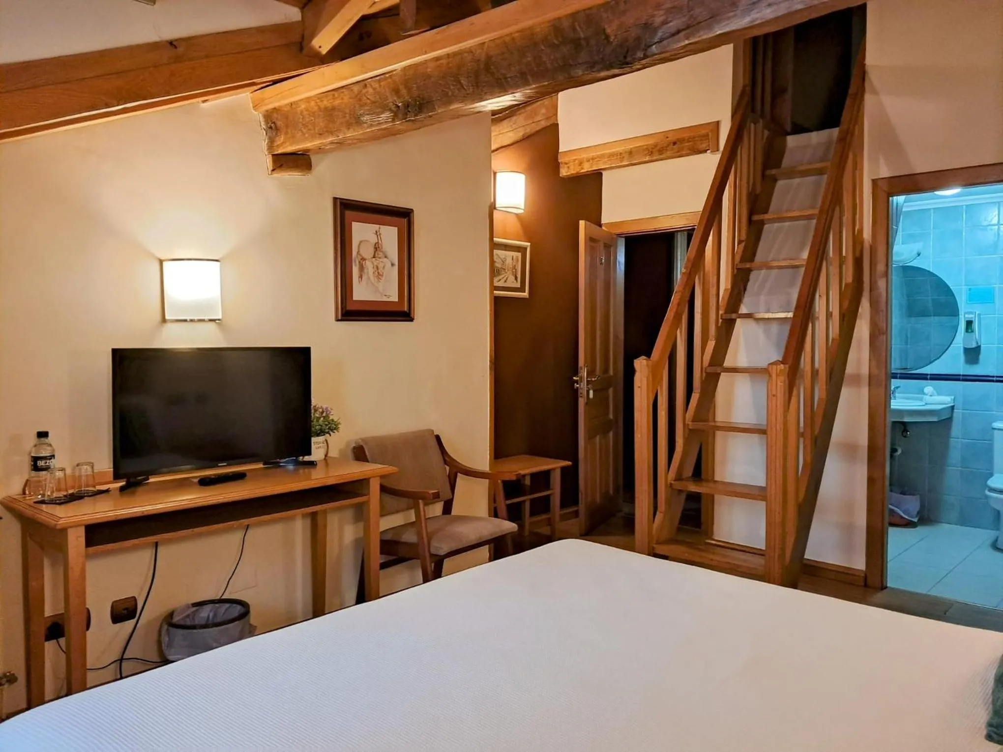 Bed in Hotel San Roque