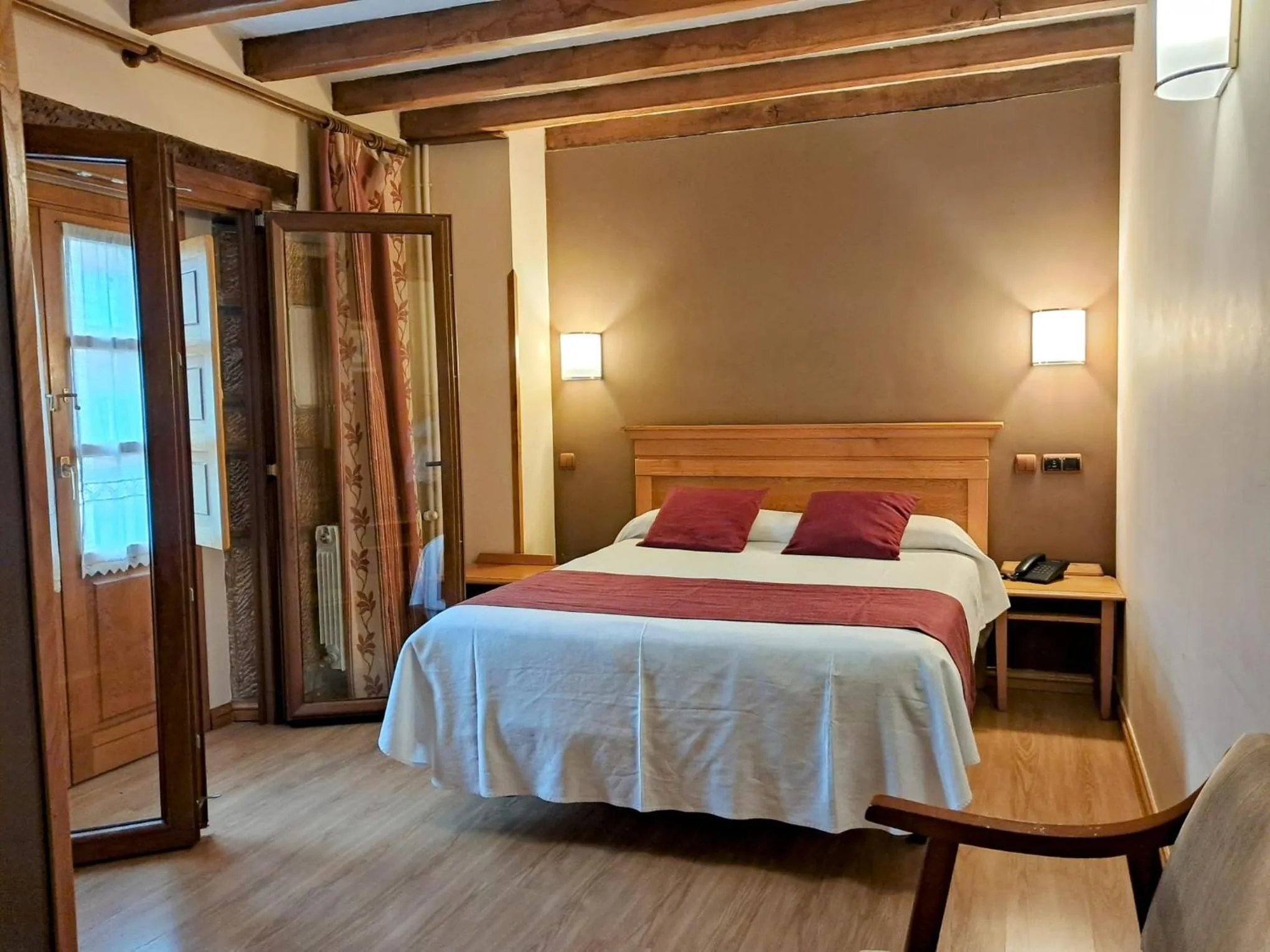 Bed in Hotel San Roque